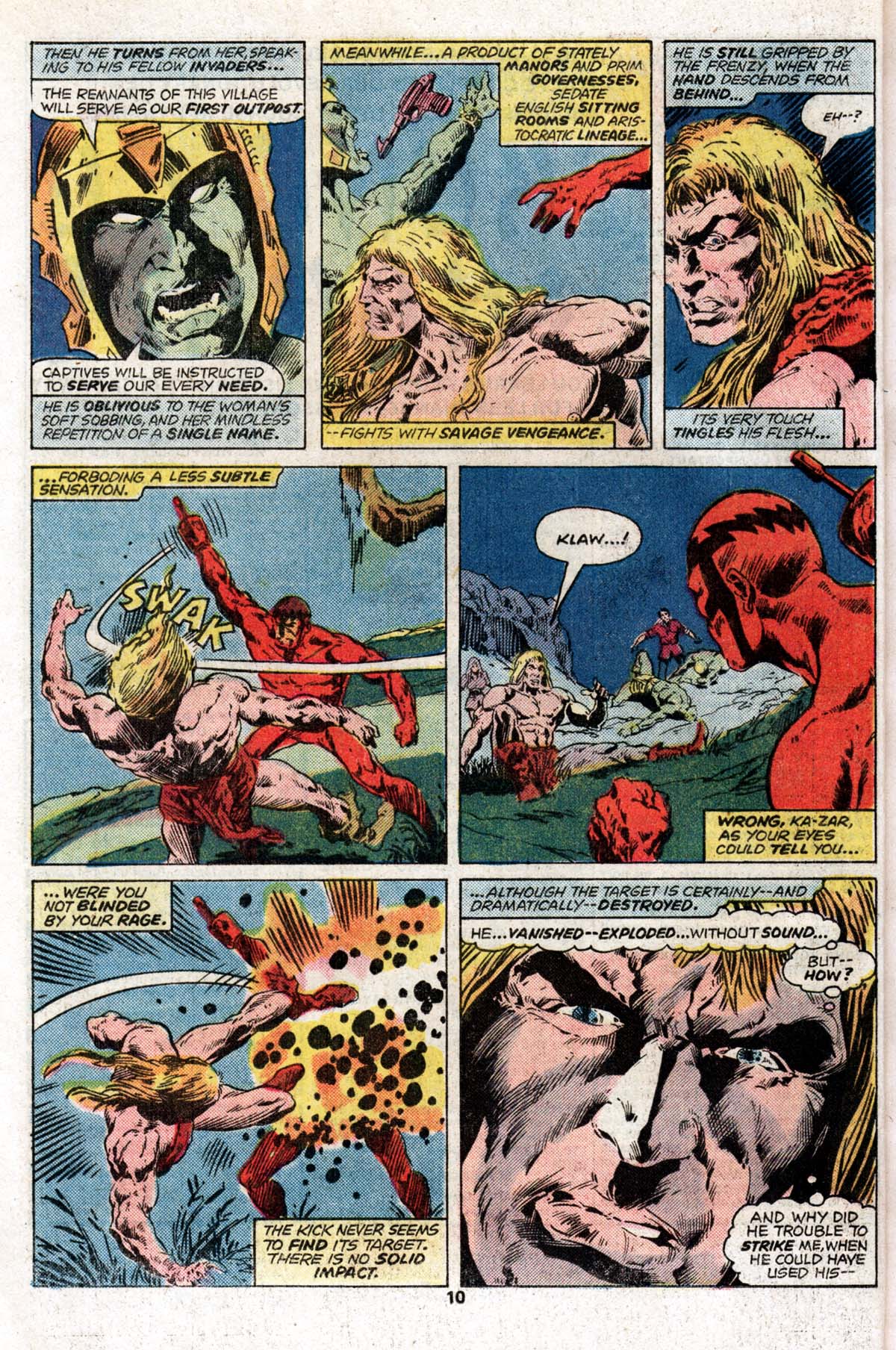 Read online Ka-Zar comic -  Issue #16 - 7