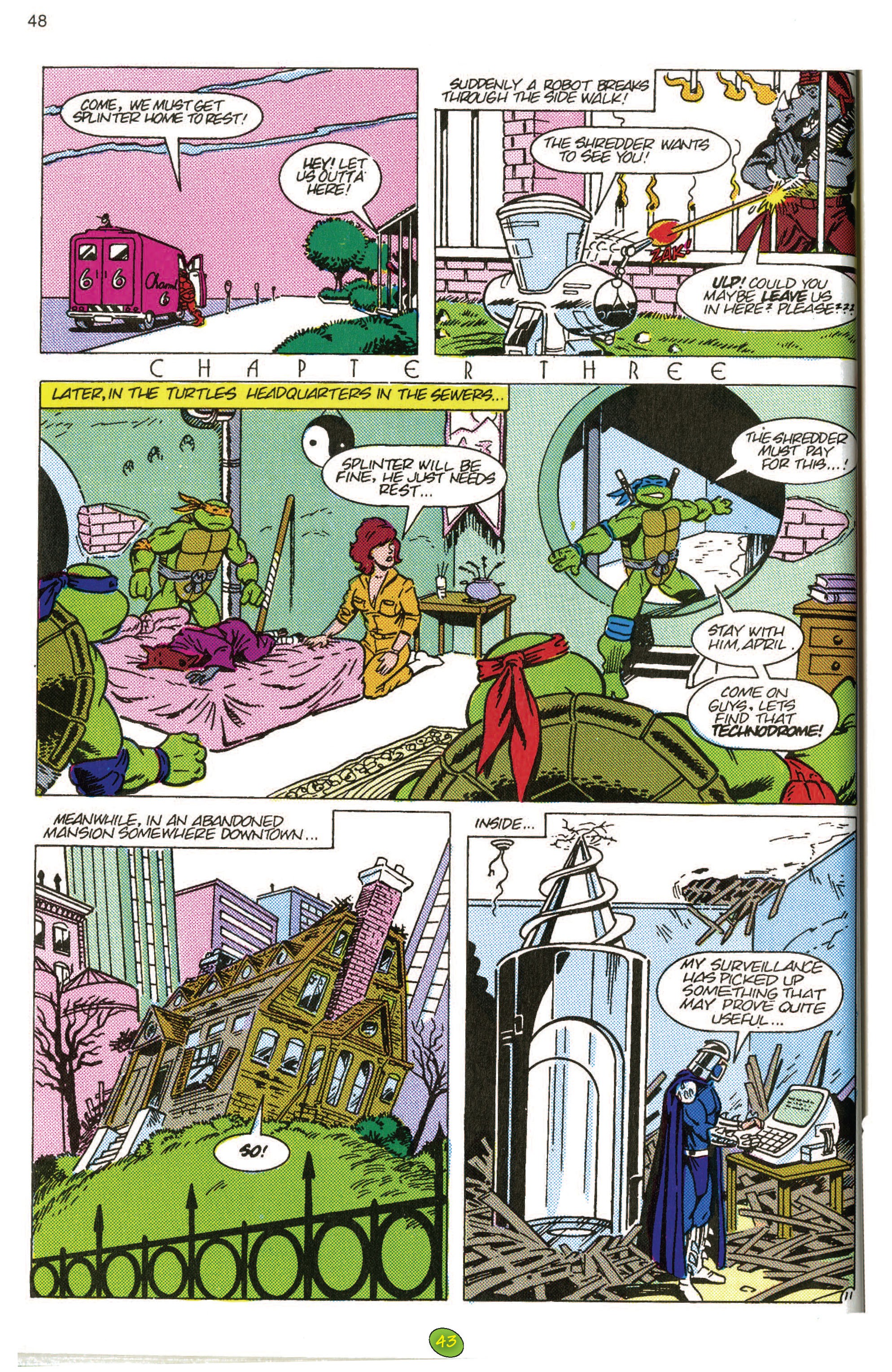 Read online Teenage Mutant Ninja Turtles 100-Page Spectacular comic -  Issue # TPB - 45