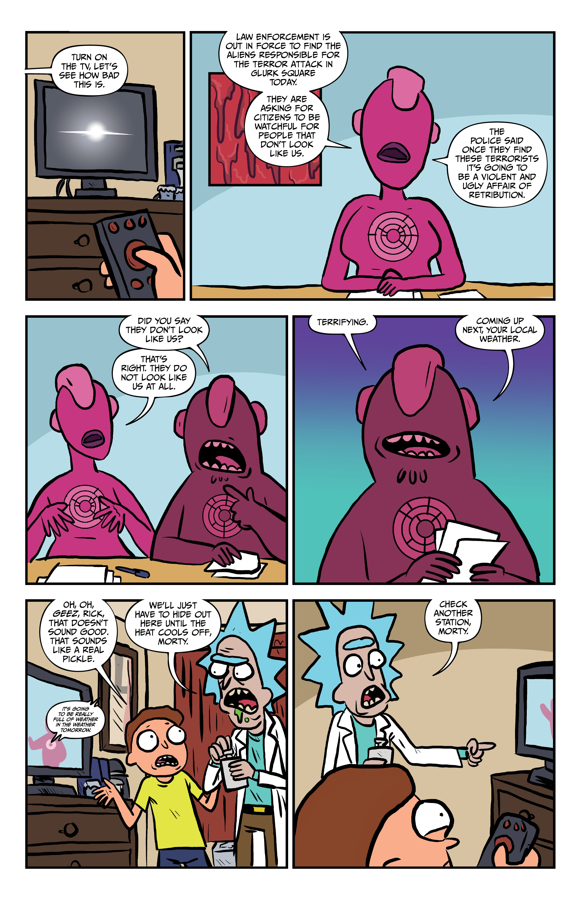 Read online Rick and Morty comic -  Issue # (2015) _Deluxe Edition 4 (Part 1) - 71