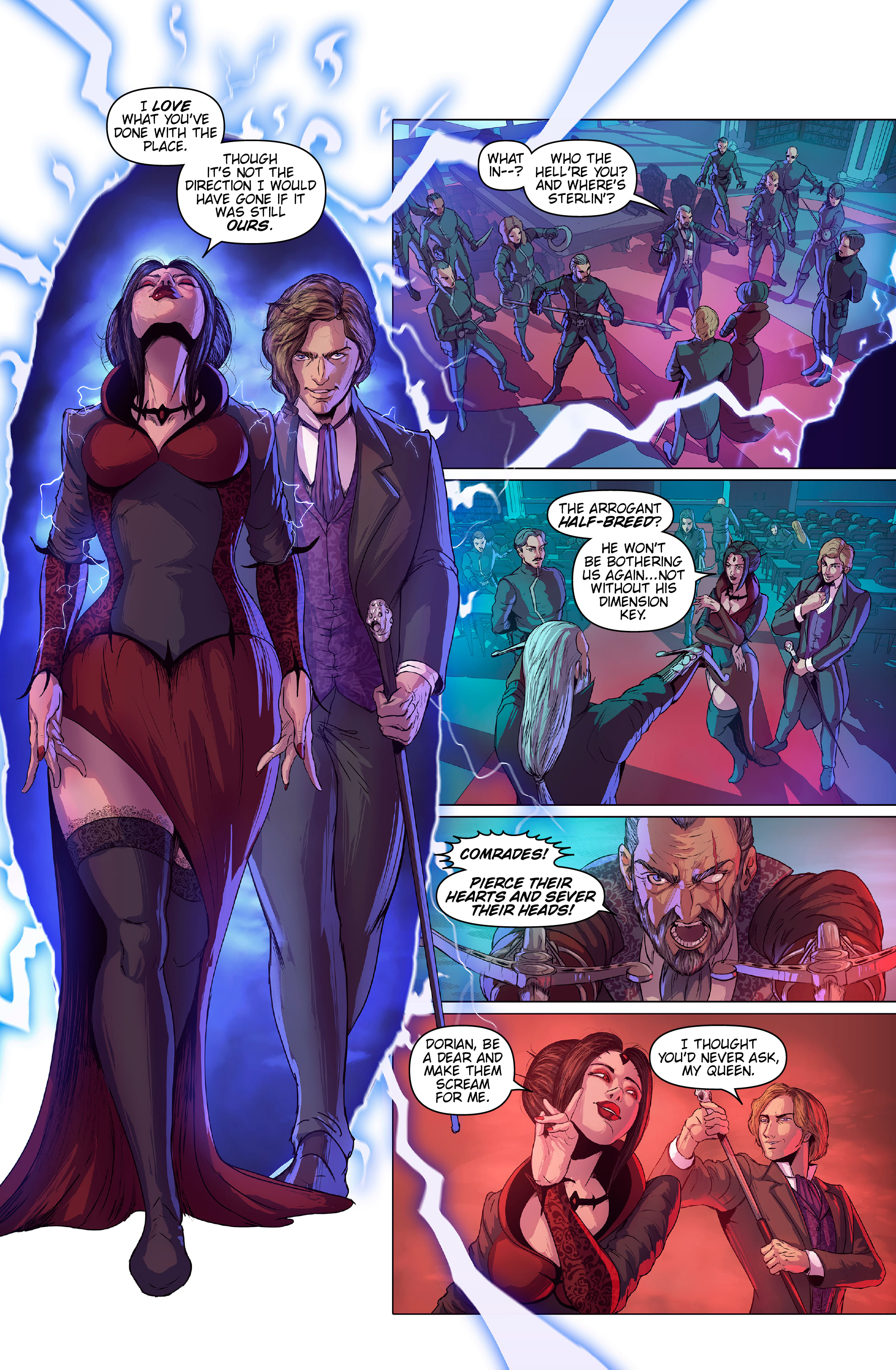 Read online Wolvenheart comic -  Issue #4 - 5