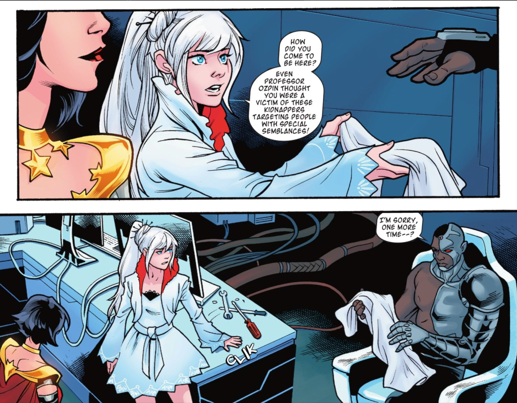 Read online RWBY/Justice League comic -  Issue #6 - 8