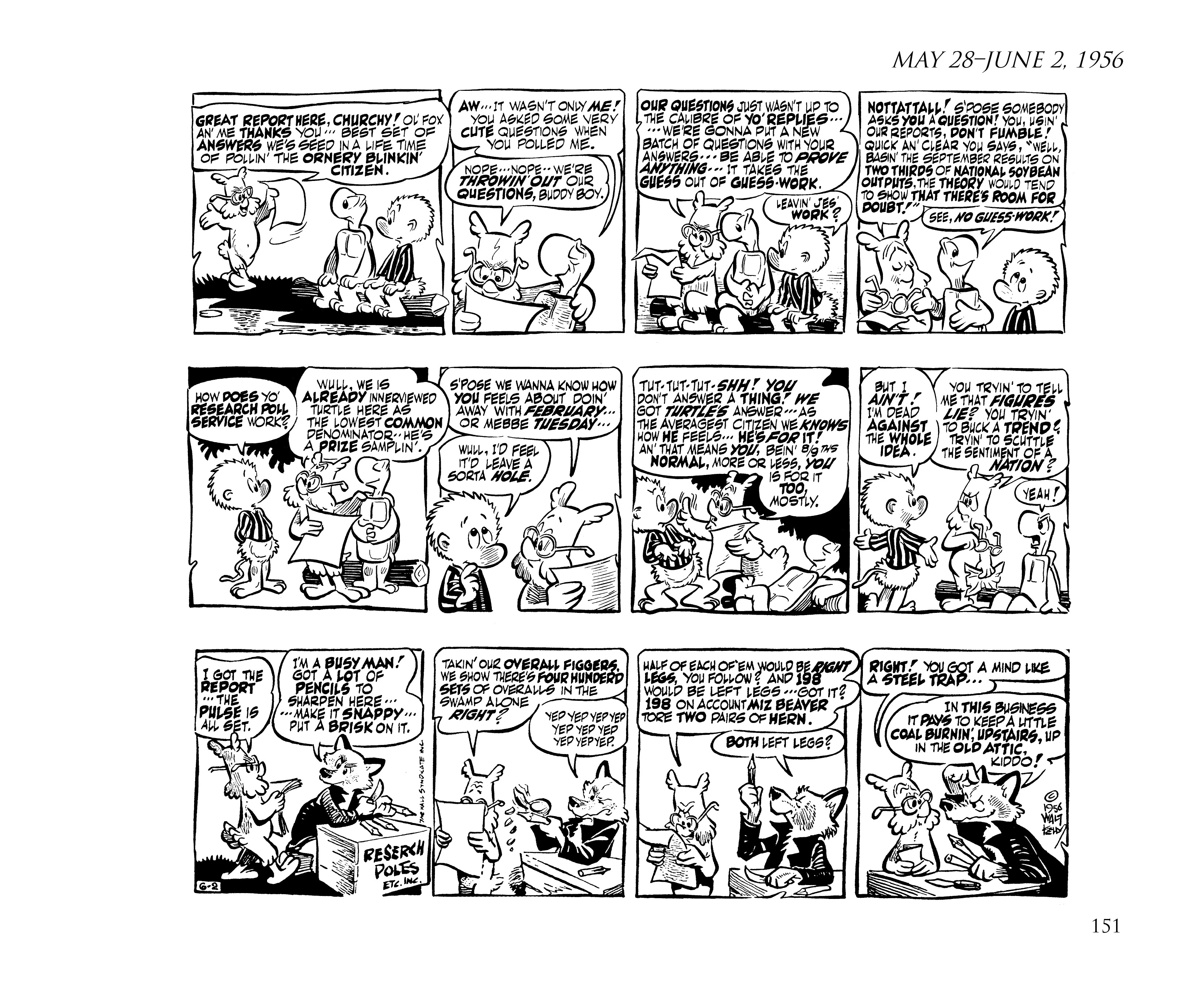 Read online Pogo by Walt Kelly: The Complete Syndicated Comic Strips comic -  Issue # TPB 4 (Part 2) - 63