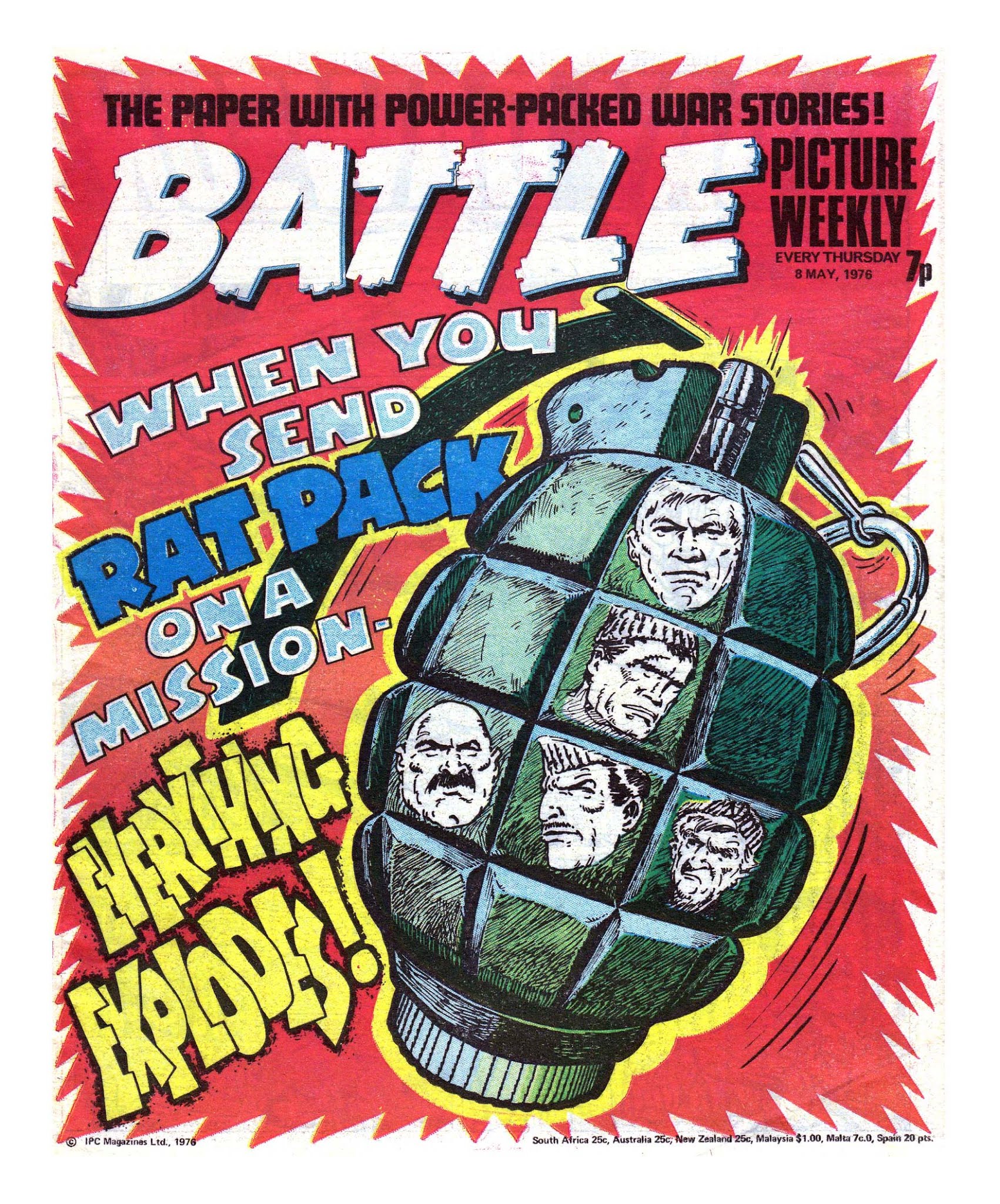 Read online Battle Picture Weekly comic -  Issue #62 - 1
