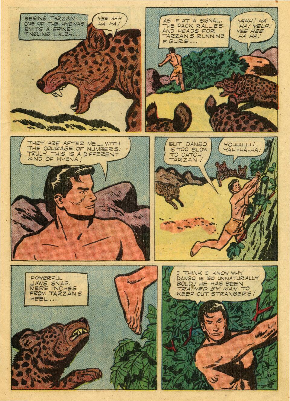 Read online Tarzan (1948) comic -  Issue #72 - 9
