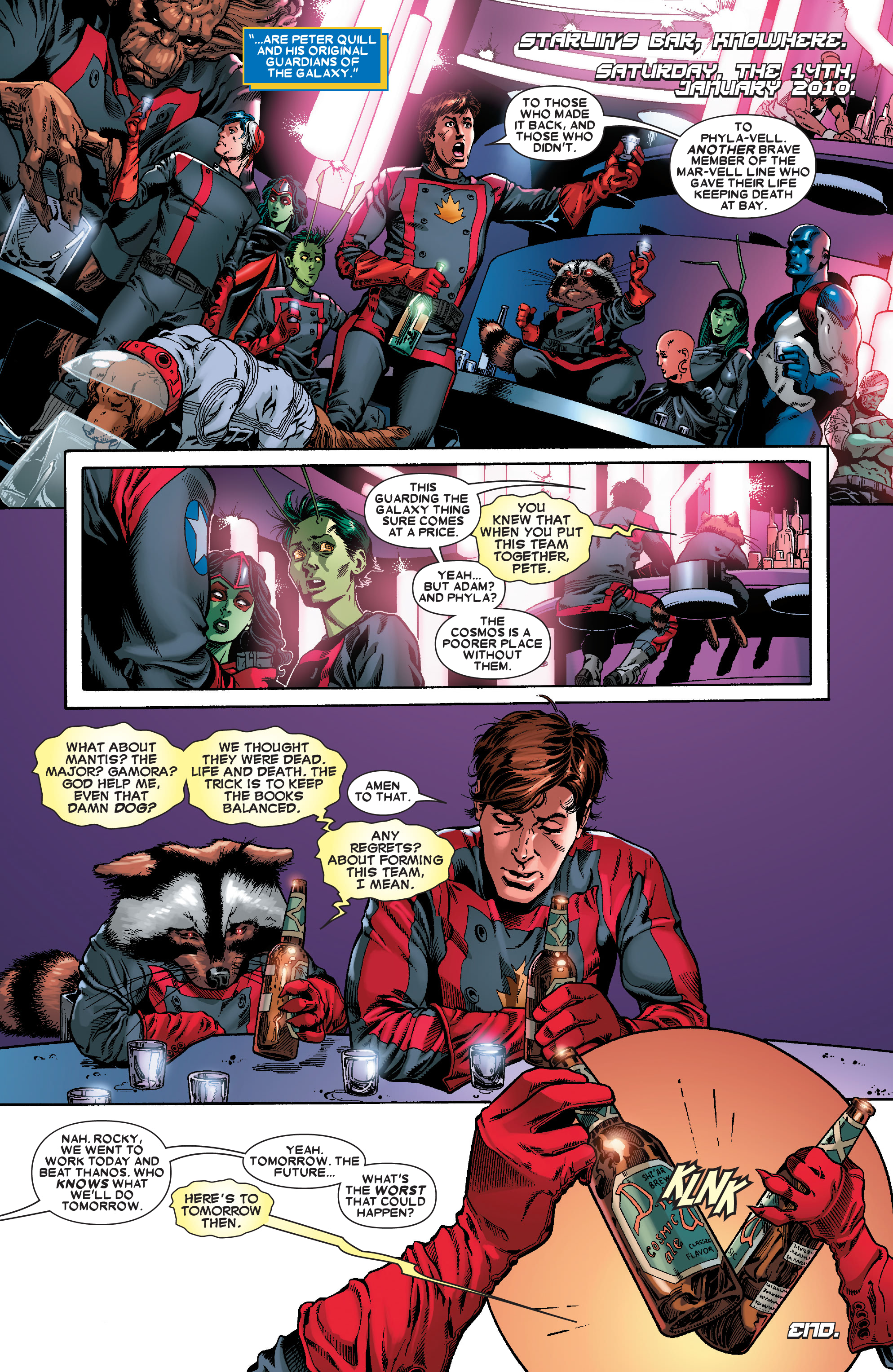 Read online Thanos Loses comic -  Issue # TPB - 113
