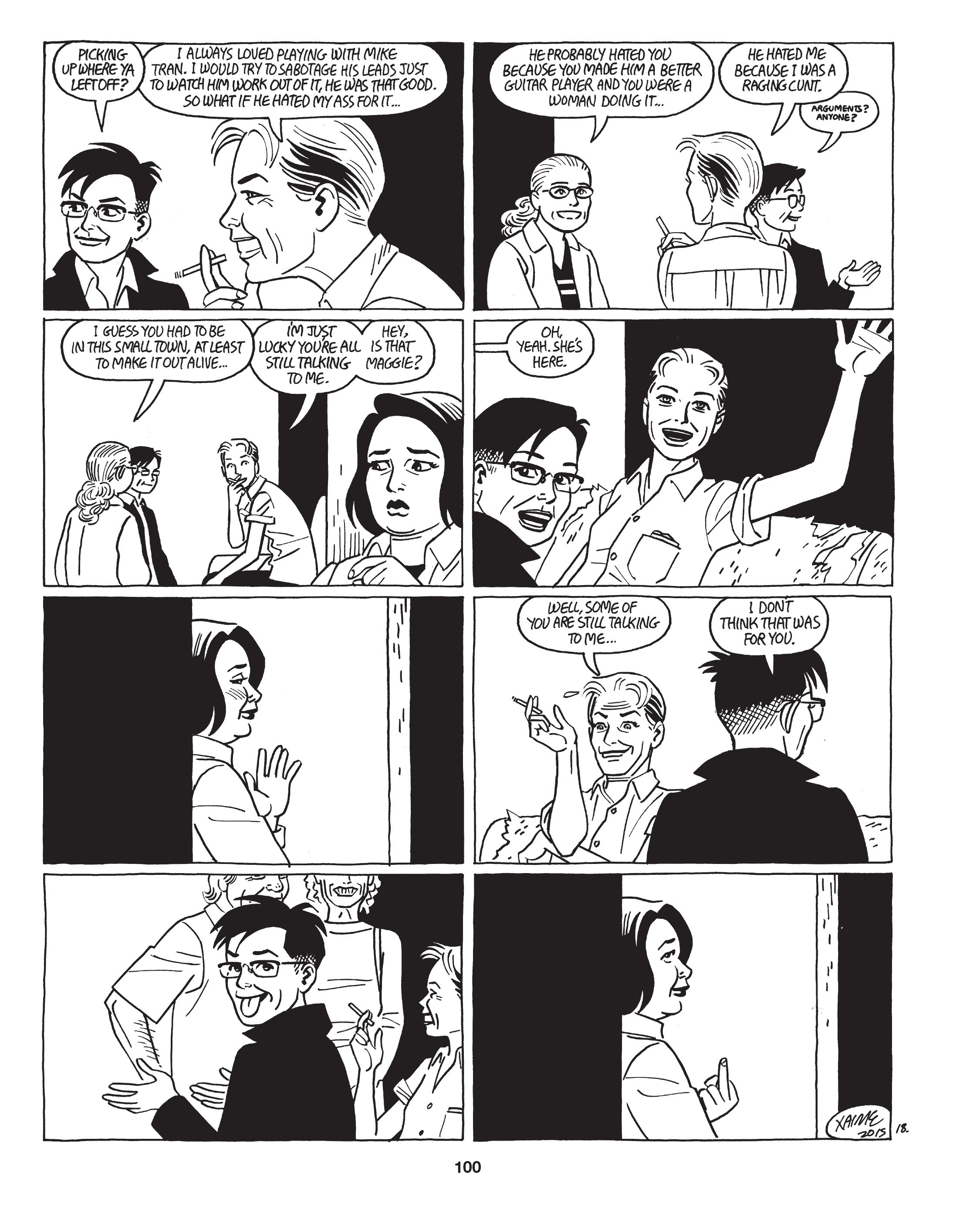 Read online Love and Rockets: New Stories comic -  Issue #8 - 103