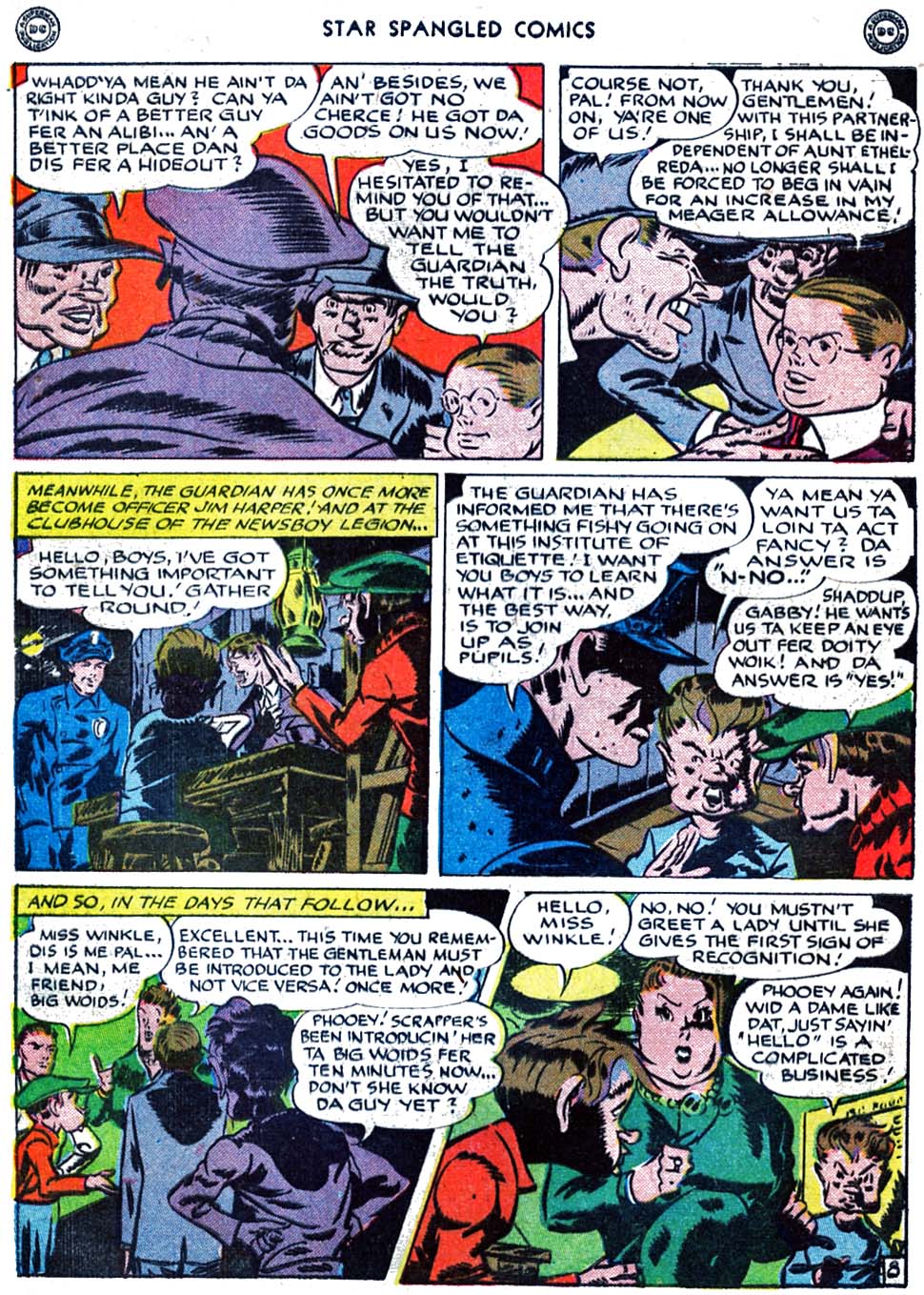 Read online Star Spangled Comics comic -  Issue #44 - 10