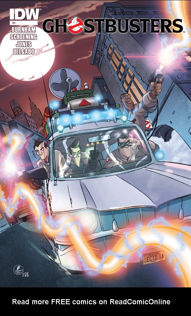 Read online Ghostbusters (2011) comic -  Issue #1 - 1