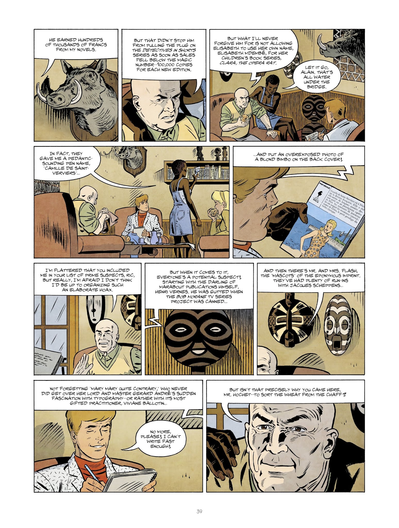 Read online The Mighty Return of Ric Hochet comic -  Issue #3 - 39