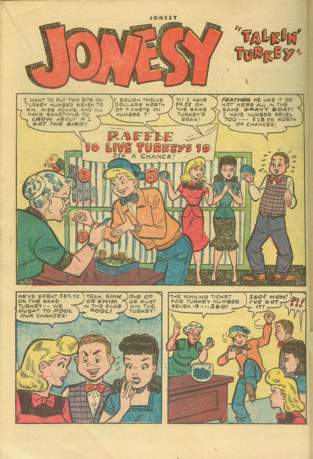 Read online Jonesy (1953) comic -  Issue #4 - 28
