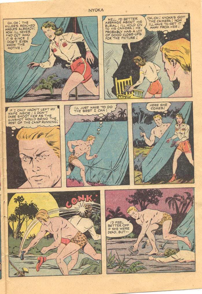 Read online Nyoka the Jungle Girl (1945) comic -  Issue #48 - 31