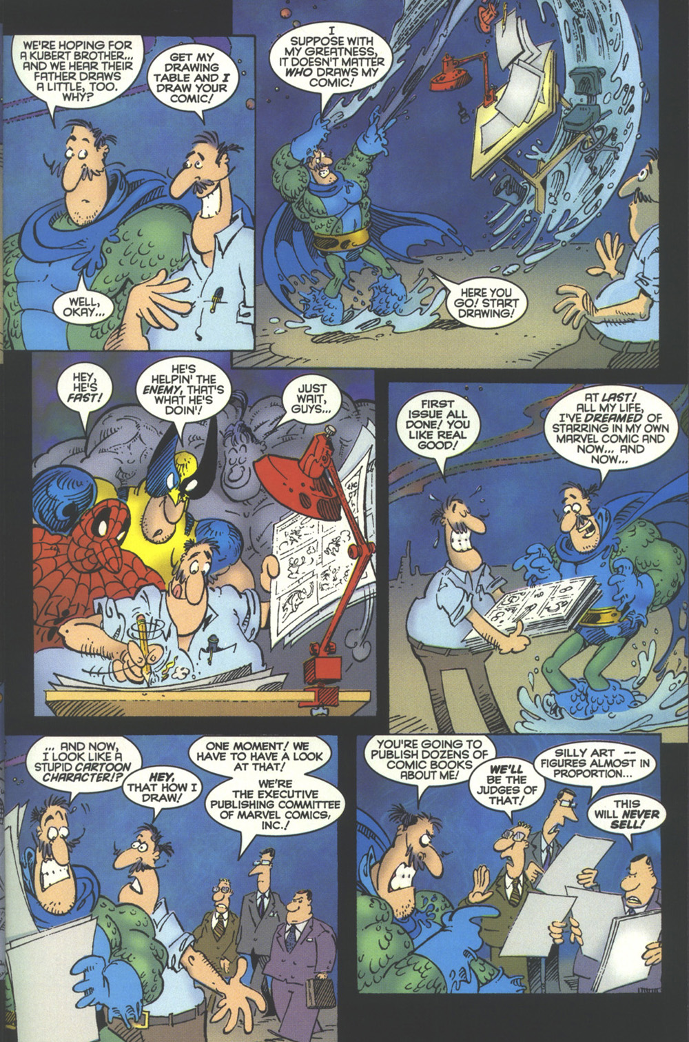Read online Sergio Aragonés Massacres Marvel comic -  Issue # Full - 47