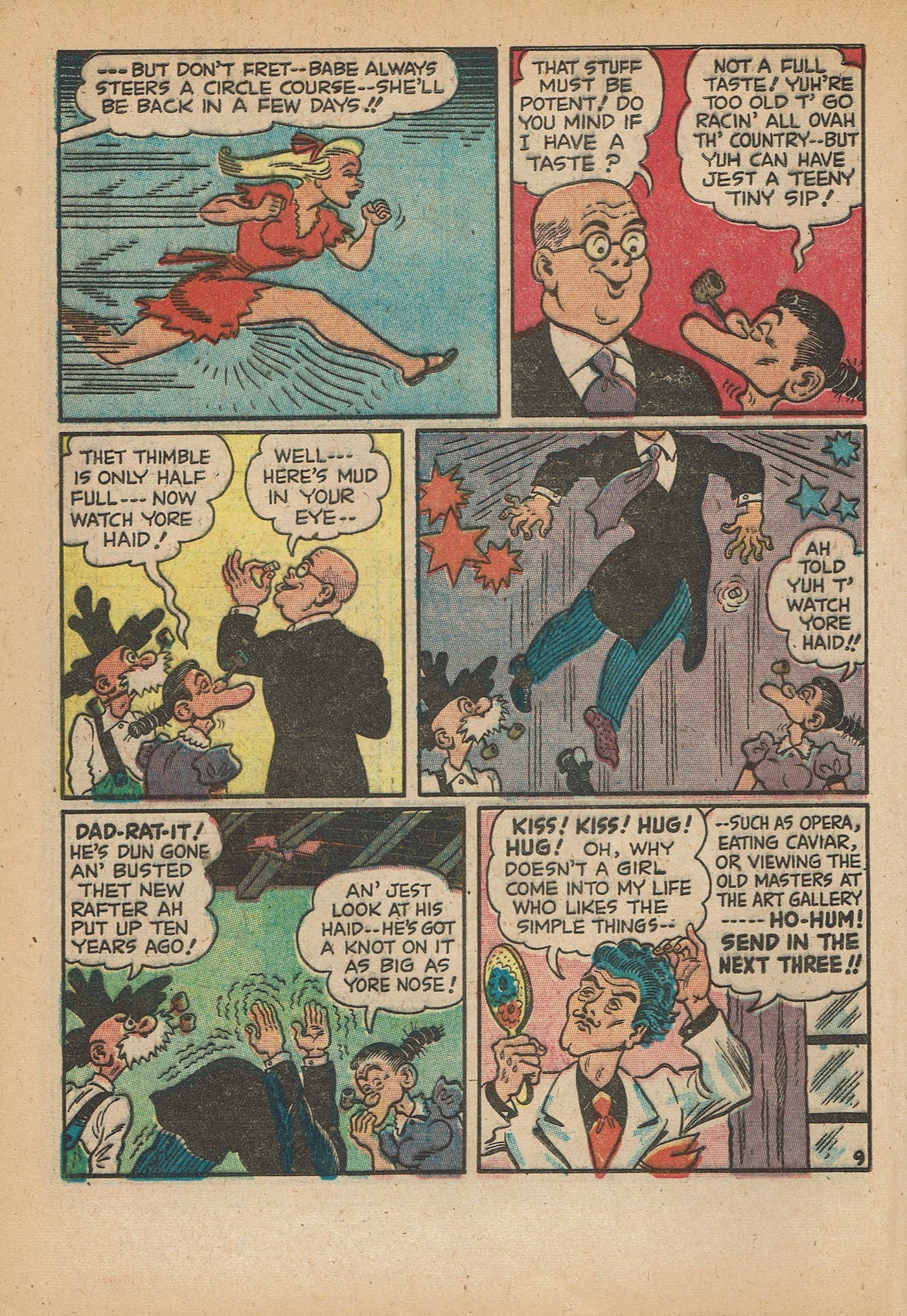 Read online Babe (1948) comic -  Issue #1 - 32