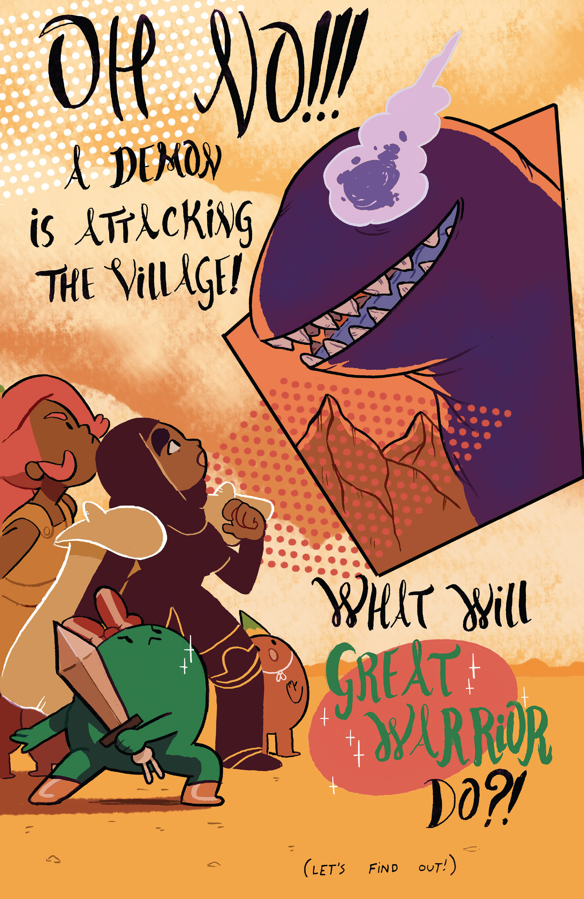 Read online Help Us! Great Warrior comic -  Issue #2 - 3
