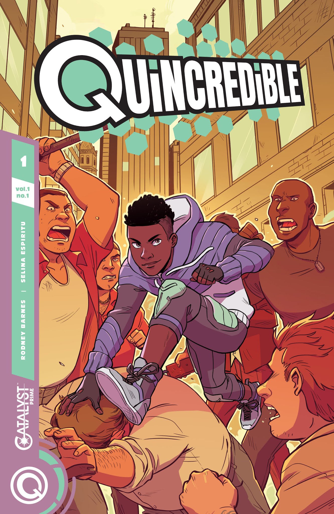Read online Quincredible comic -  Issue #1 - 1