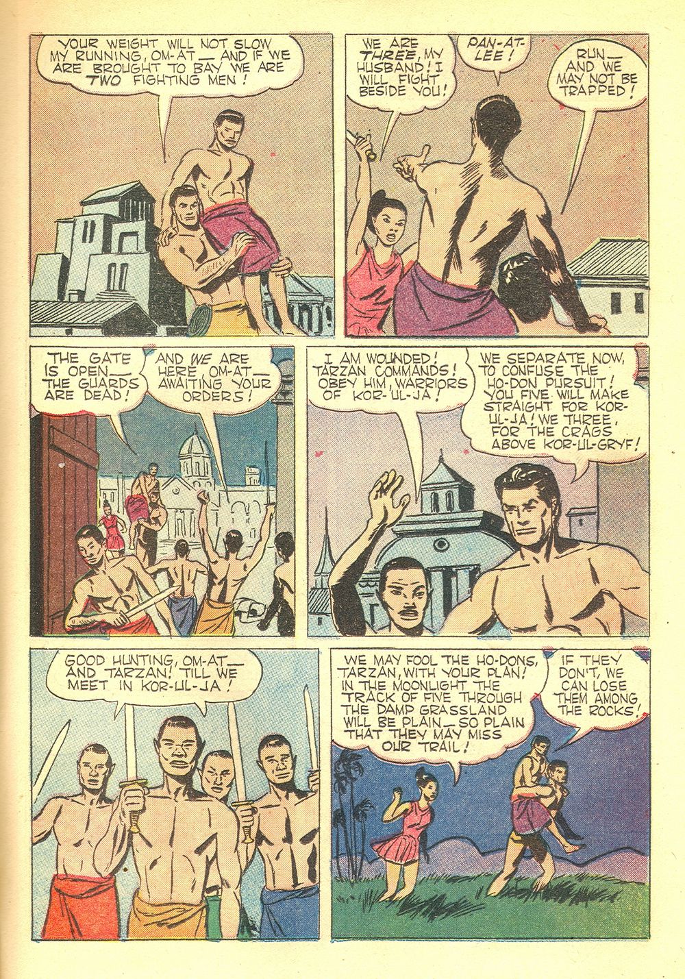 Read online Tarzan (1948) comic -  Issue #51 - 49