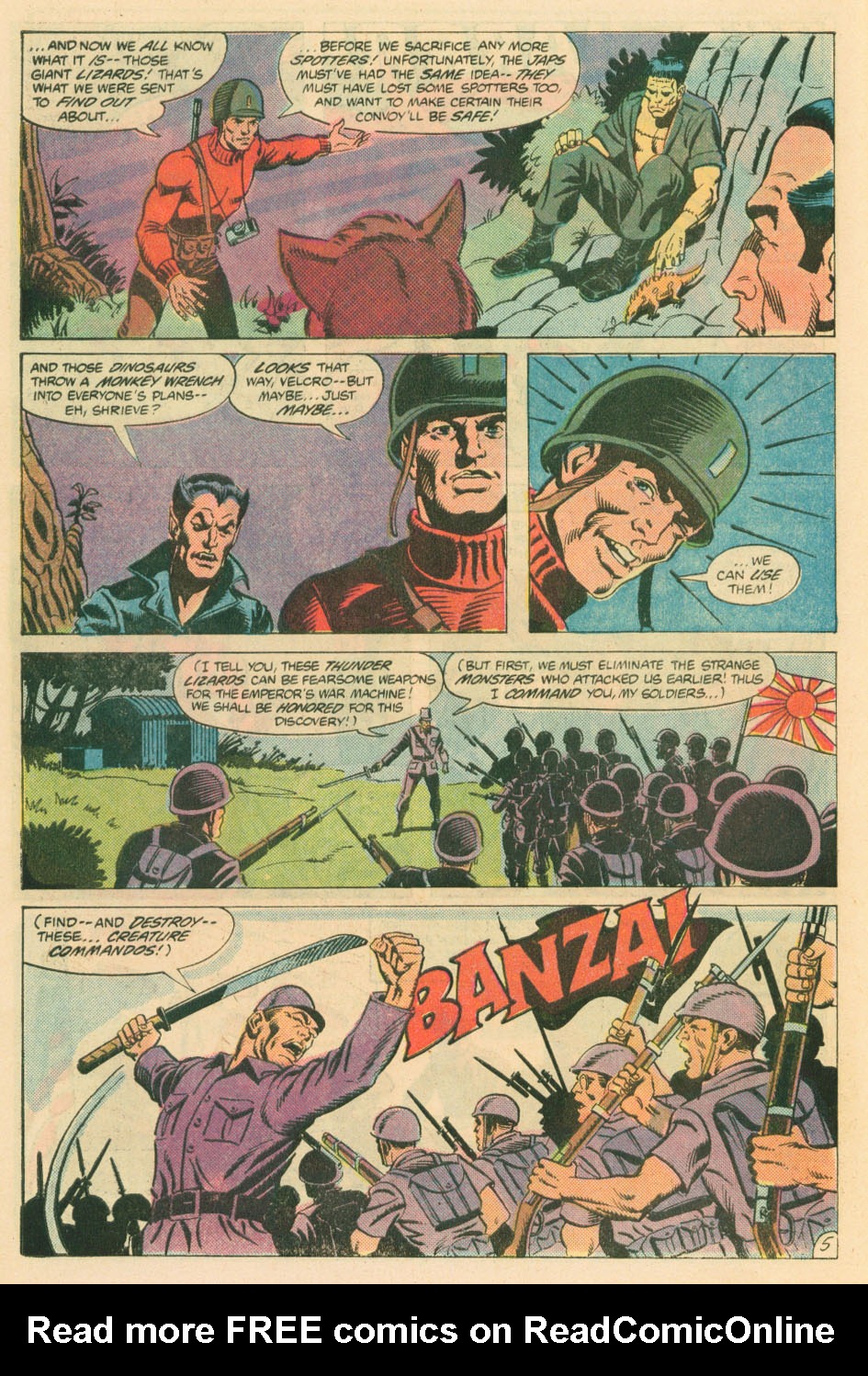 Read online Weird War Tales (1971) comic -  Issue #100 - 10