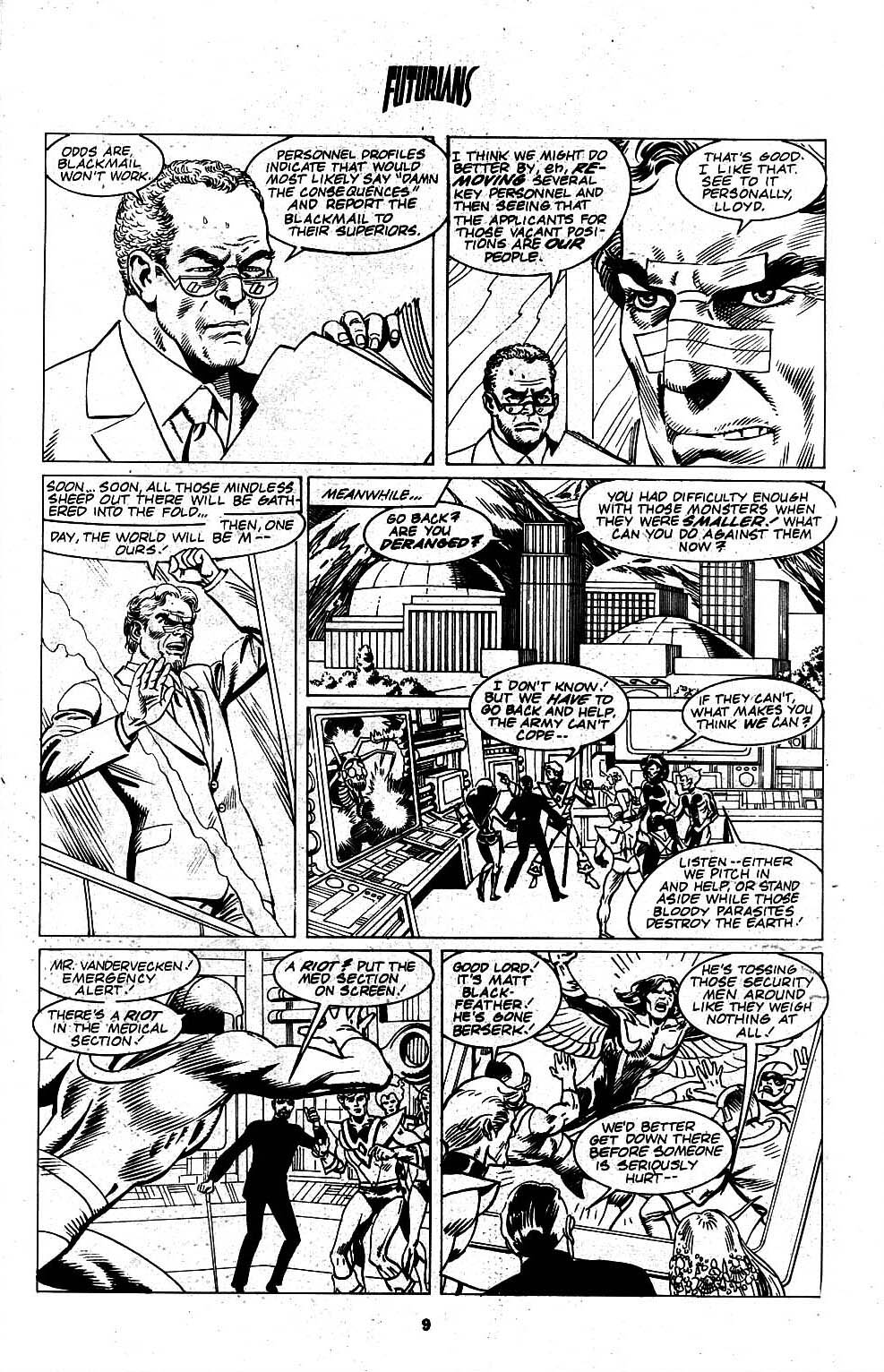 Read online Futurians comic -  Issue # Full - 9