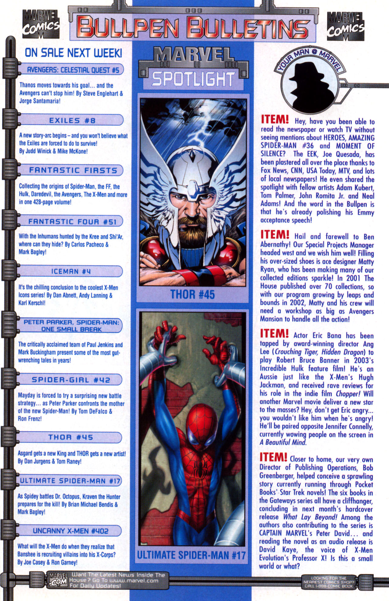 Read online Ultimate Marvel Team-Up comic -  Issue #11 - 19