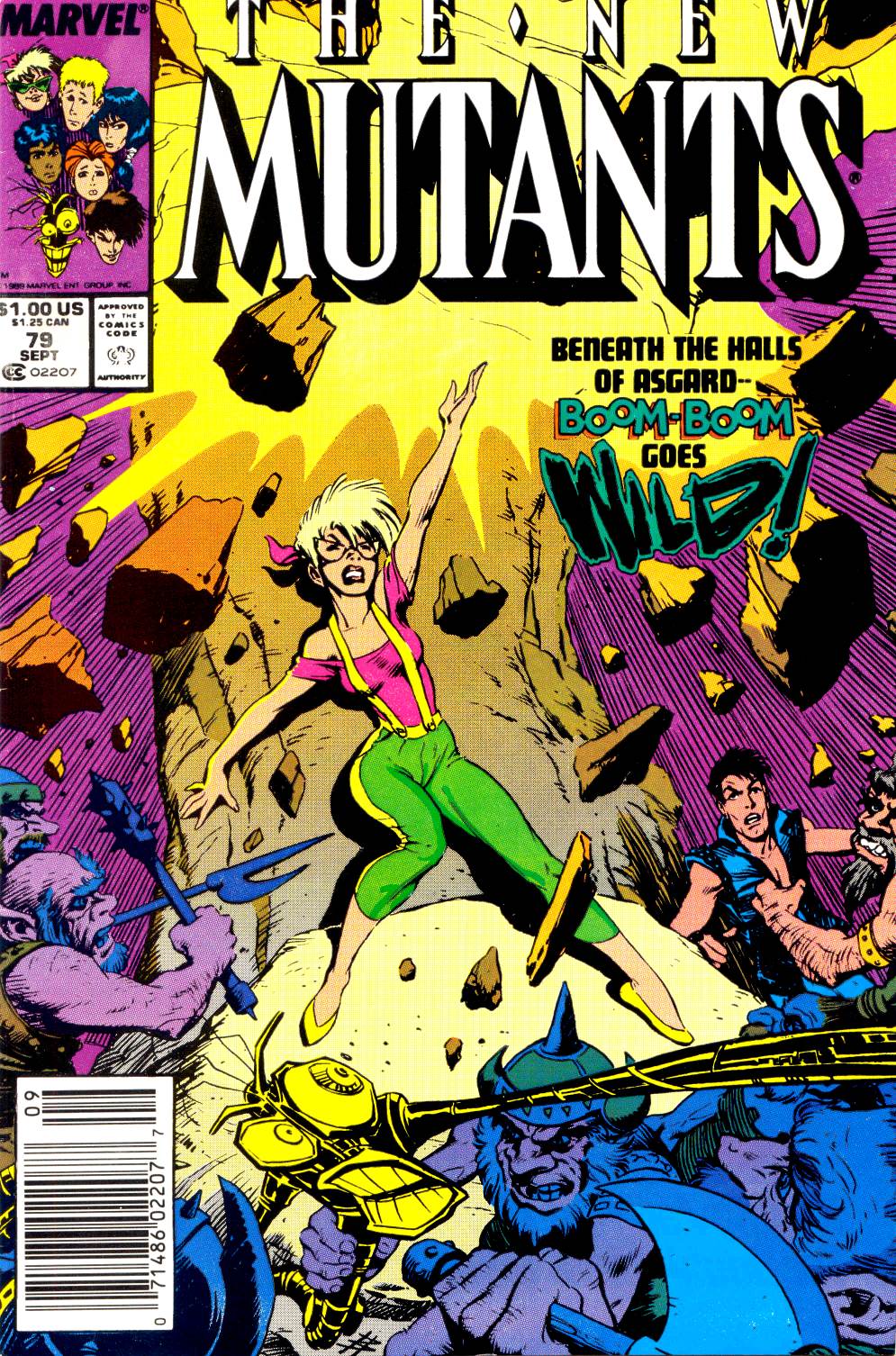 Read online The New Mutants comic -  Issue #79 - 1