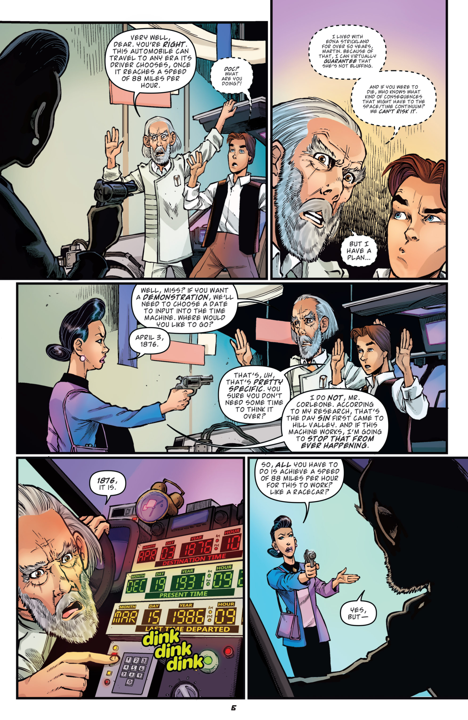 Read online Back to the Future: Citizen Brown comic -  Issue #5 - 8