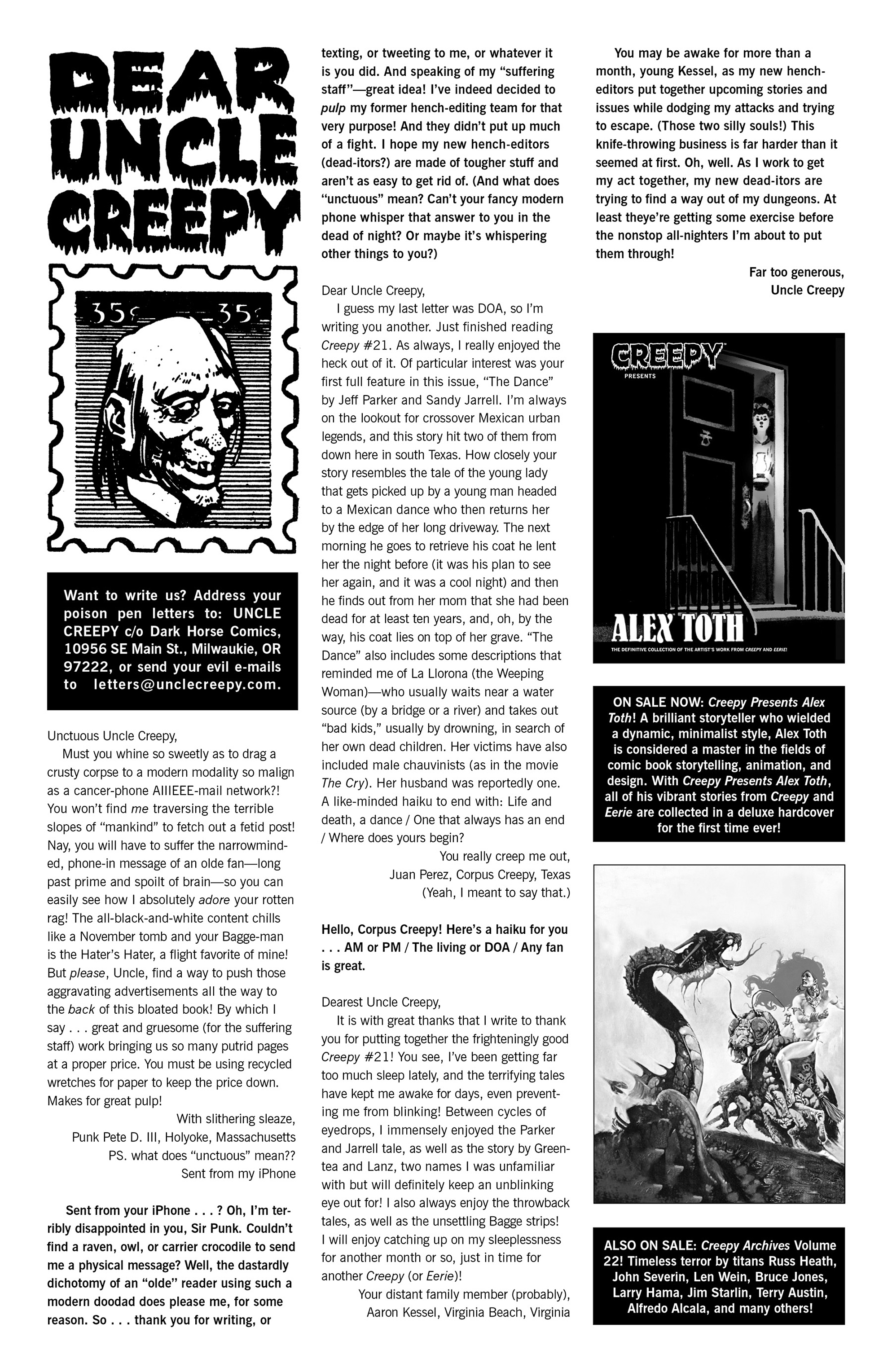 Read online Creepy (2009) comic -  Issue #22 - 4