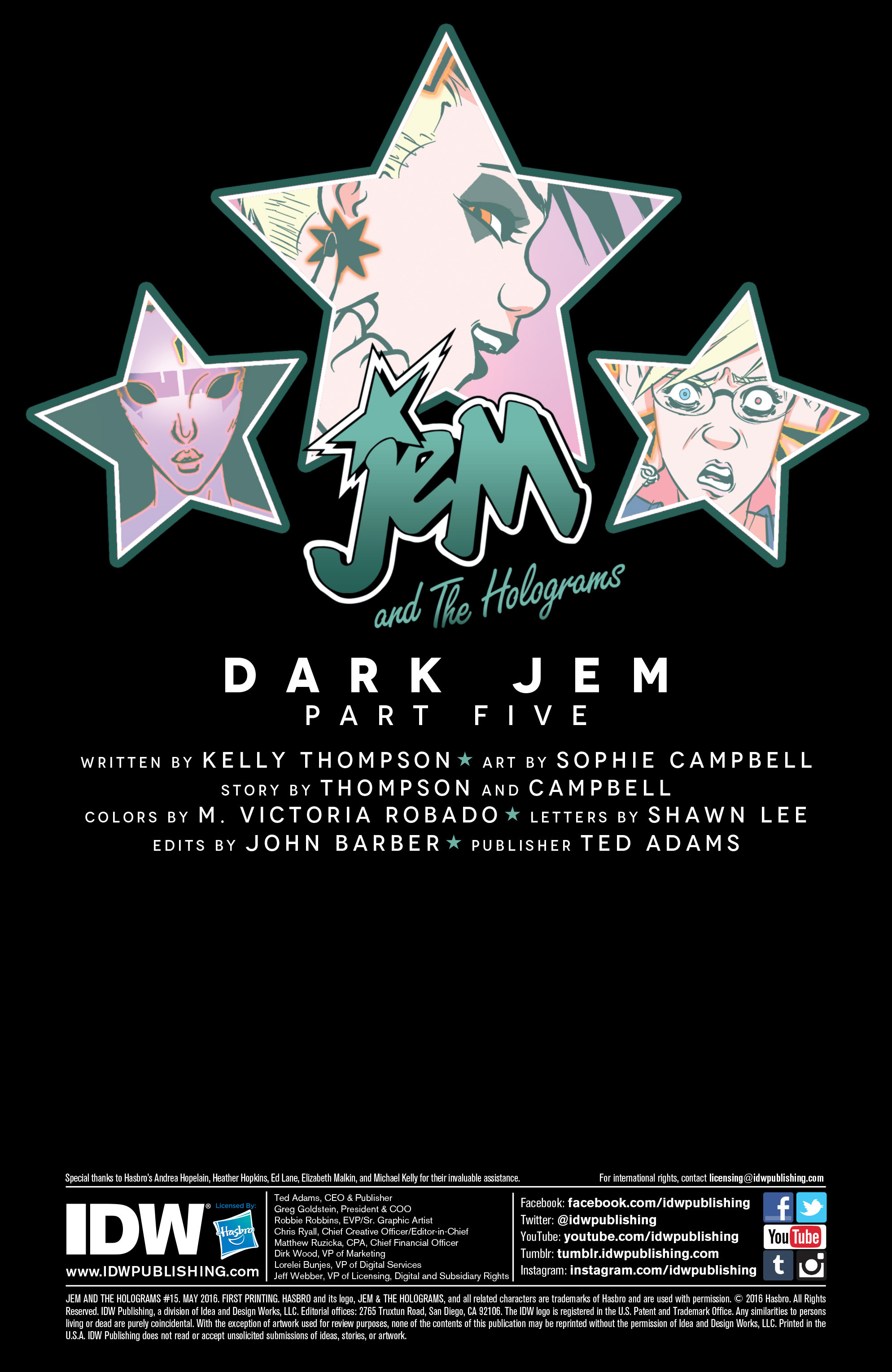 Read online Jem and The Holograms comic -  Issue #15 - 2