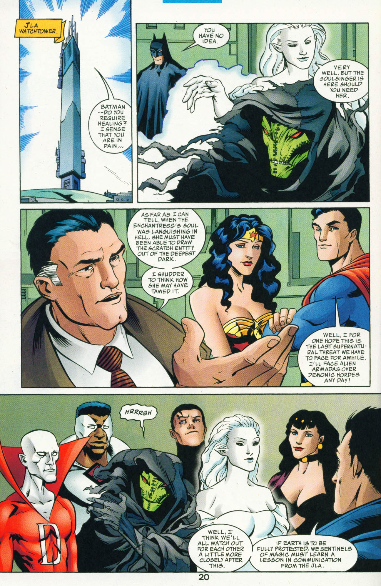 Read online JLA: Black Baptism comic -  Issue #4 - 22