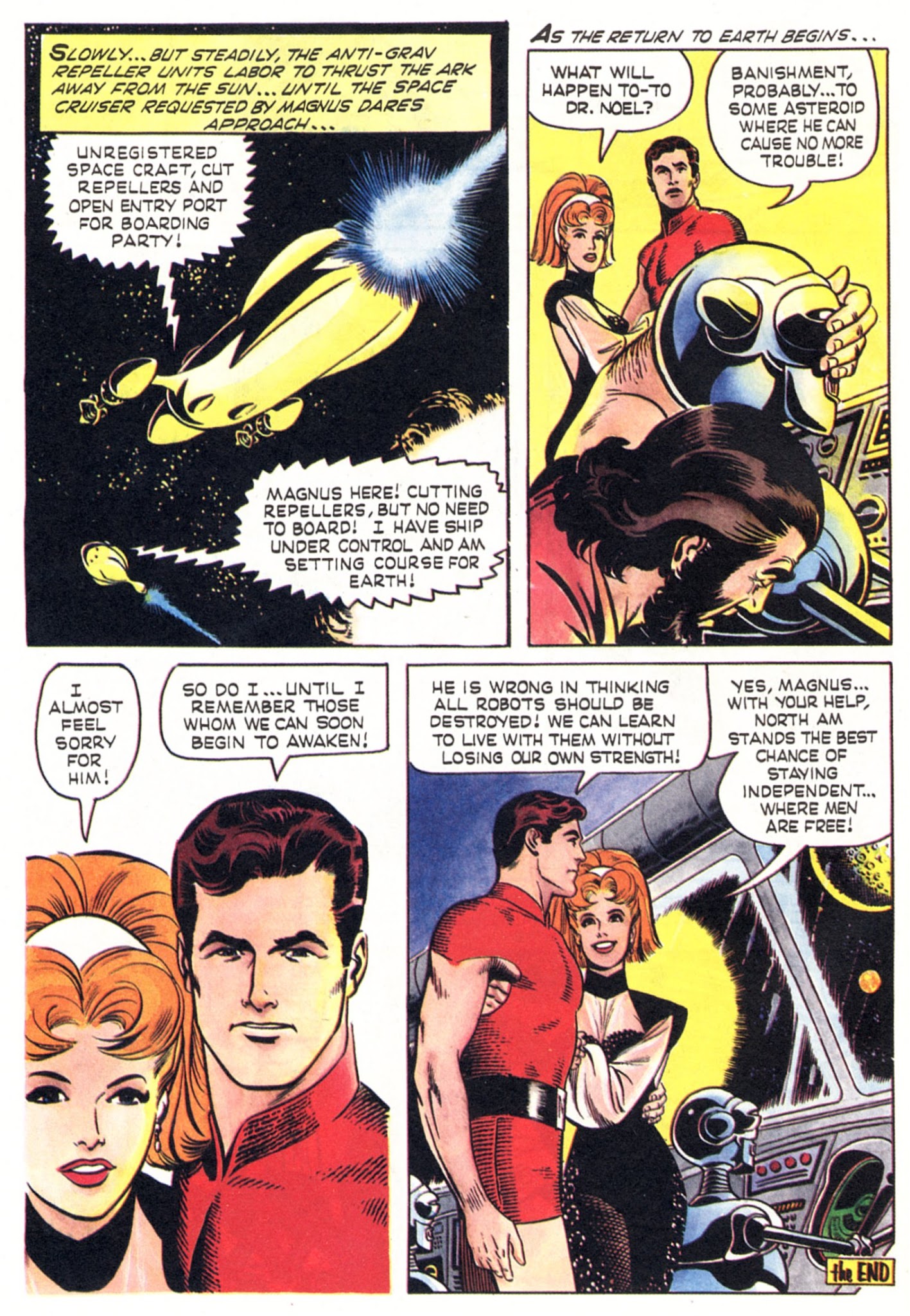 Read online Vintage Magnus, Robot Fighter comic -  Issue #3 - 25