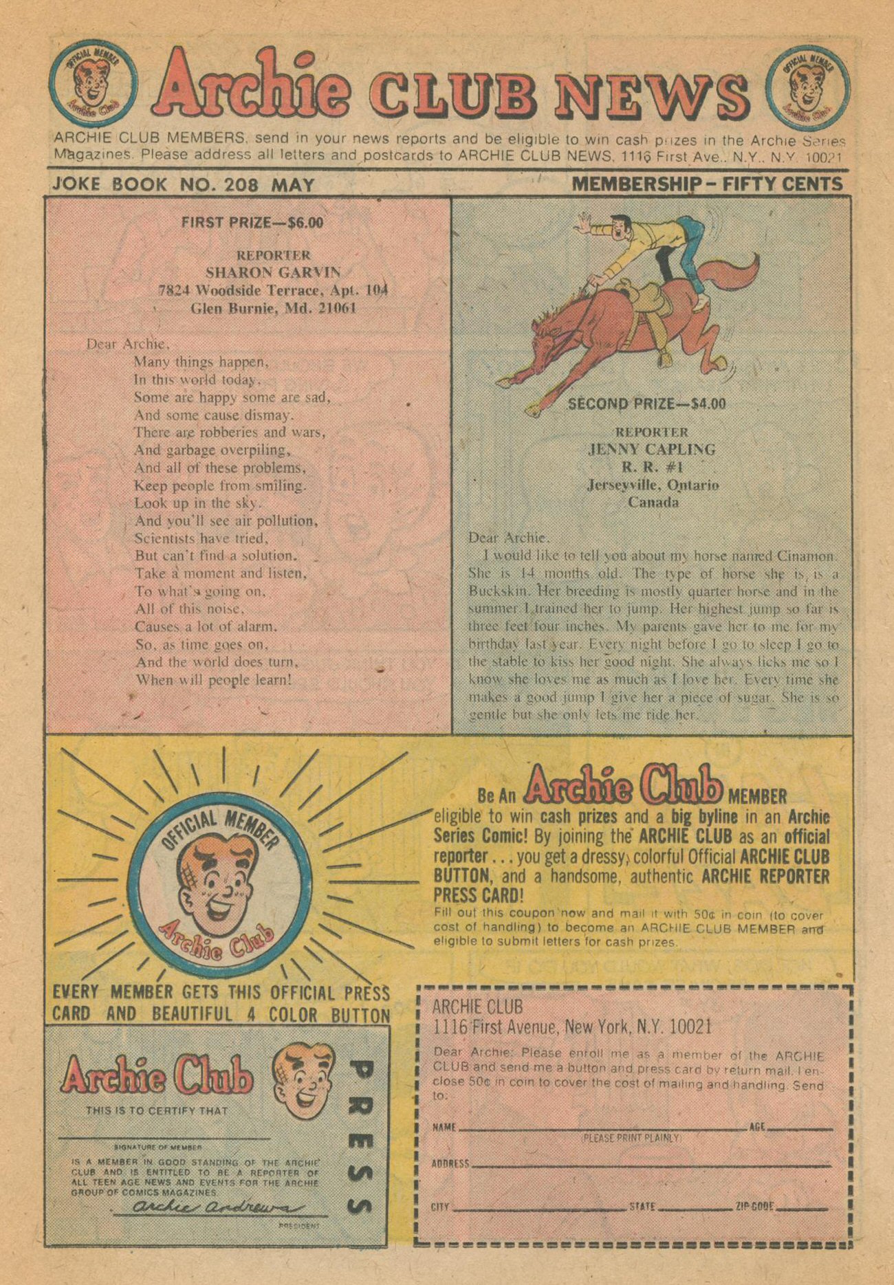 Read online Archie's Joke Book Magazine comic -  Issue #208 - 22