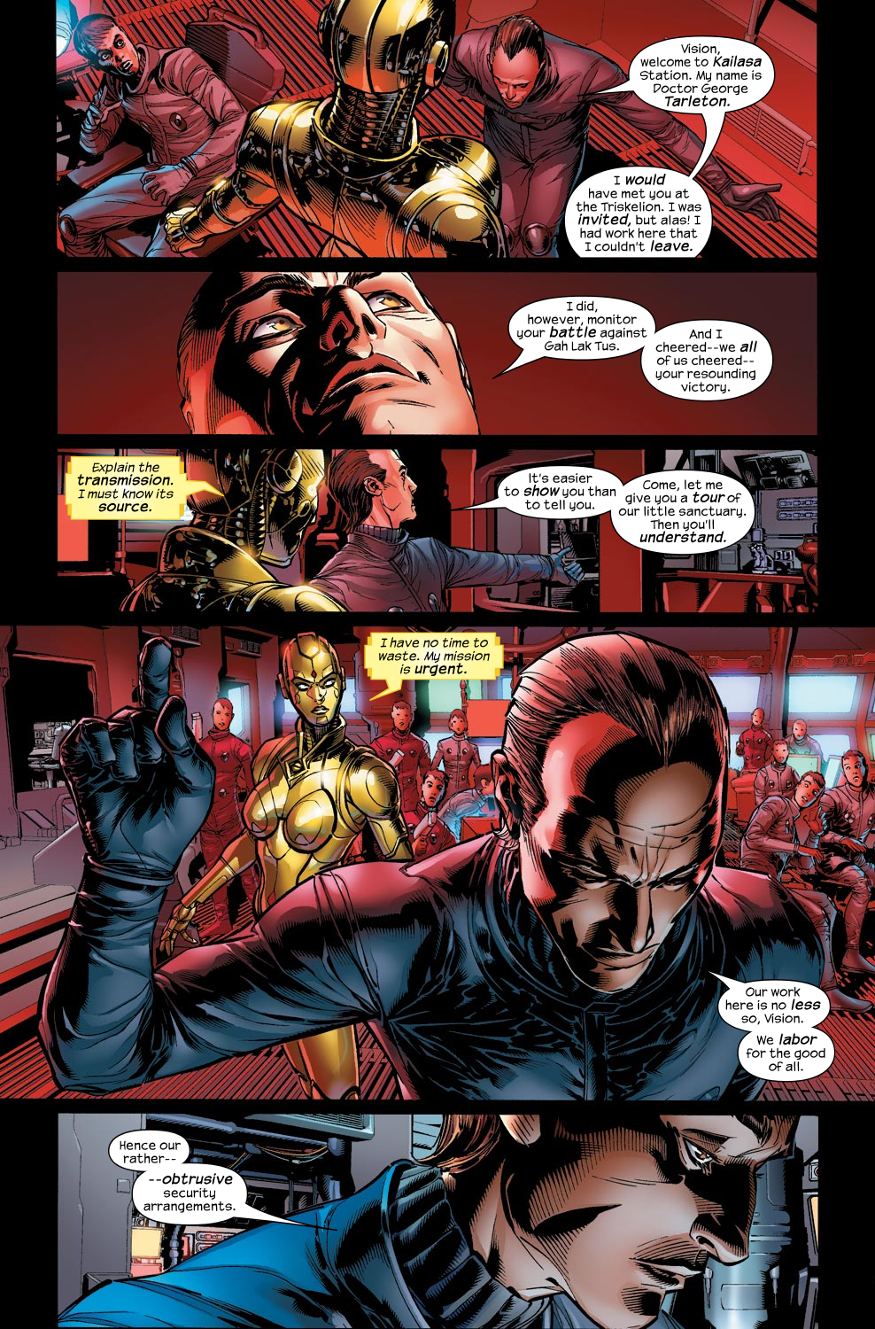 Read online Ultimate Vision comic -  Issue #1 - 11