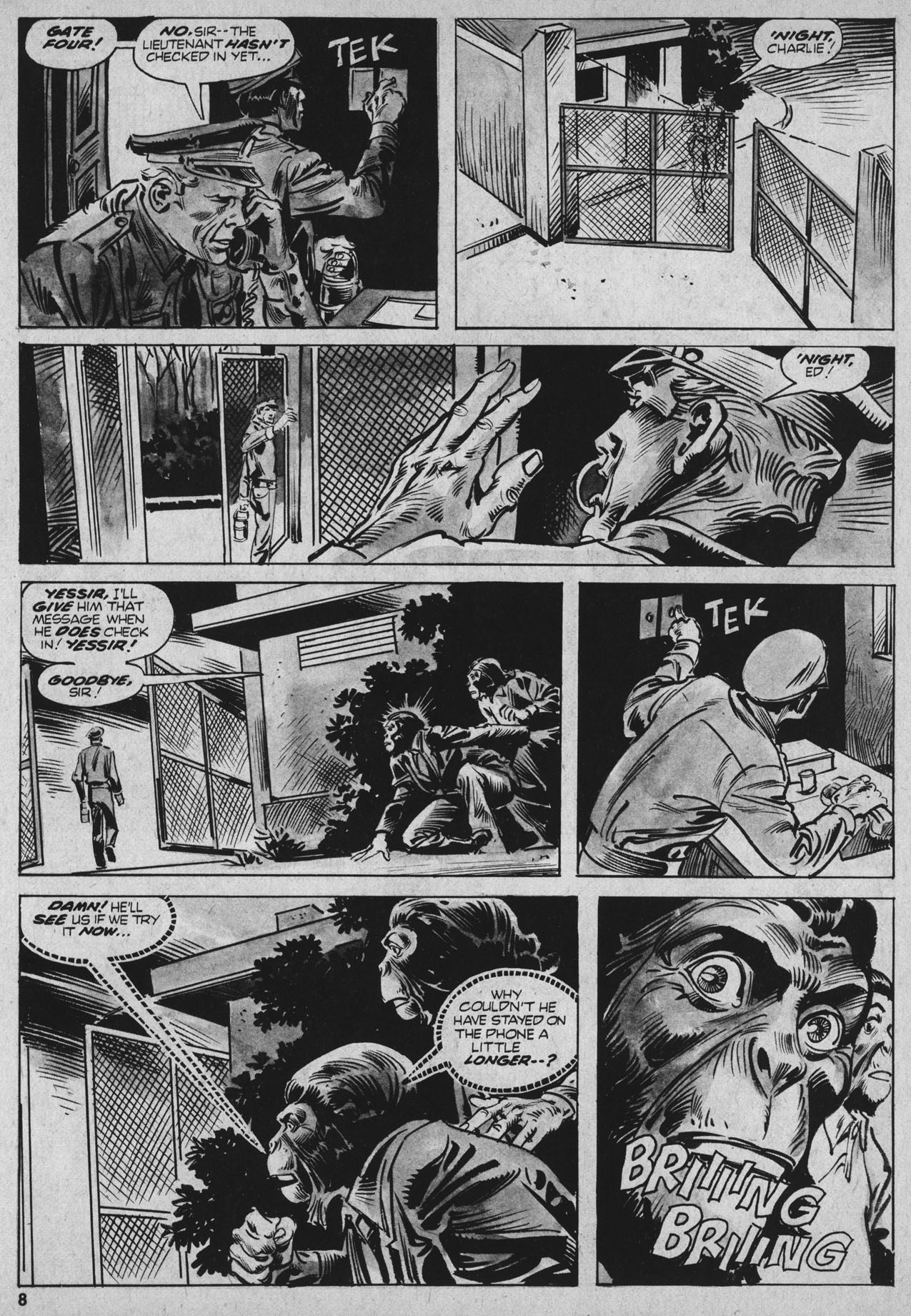 Read online Planet of the Apes comic -  Issue #16 - 8