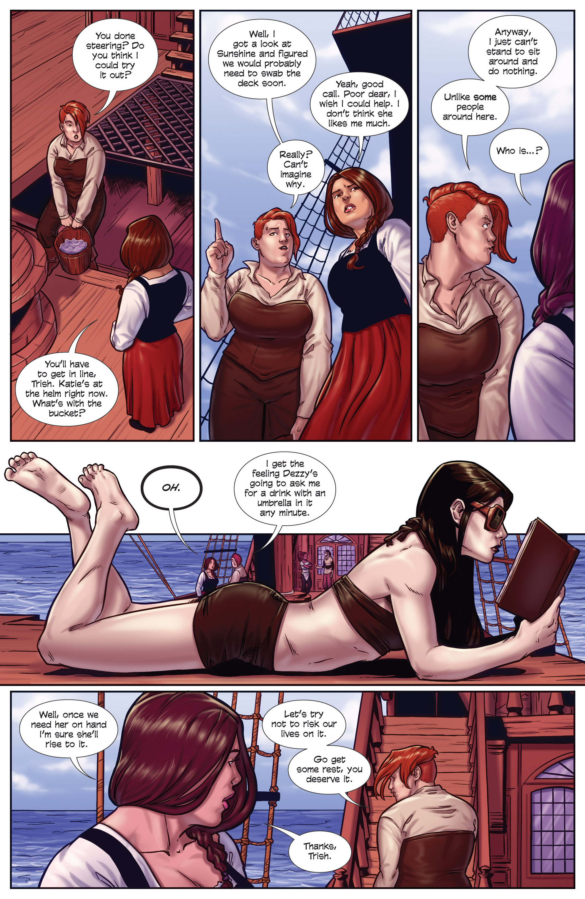 Read online Princeless: Raven the Pirate Princess comic -  Issue #5 - 7