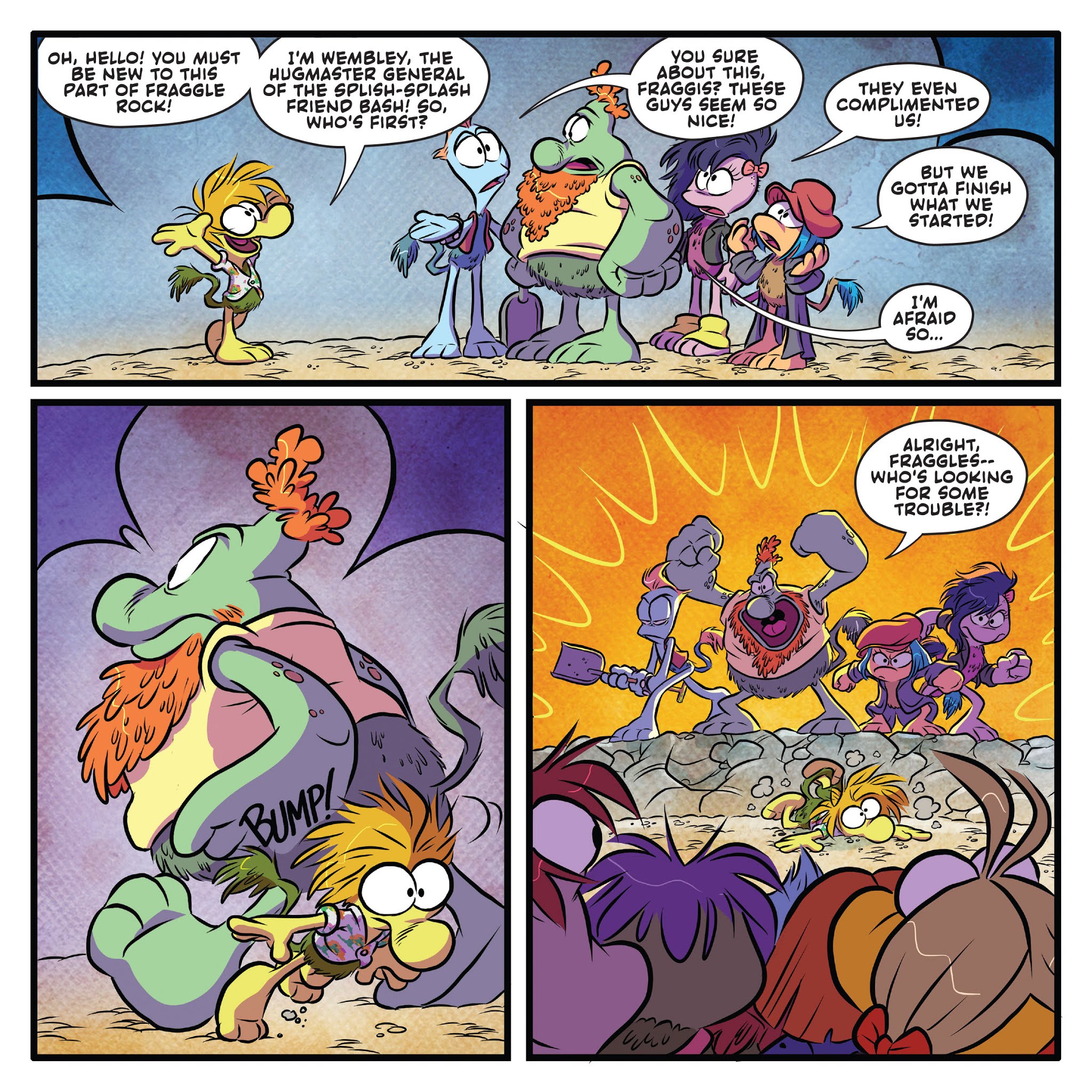 Read online Jim Henson's Fraggle Rock comic -  Issue #2 - 25