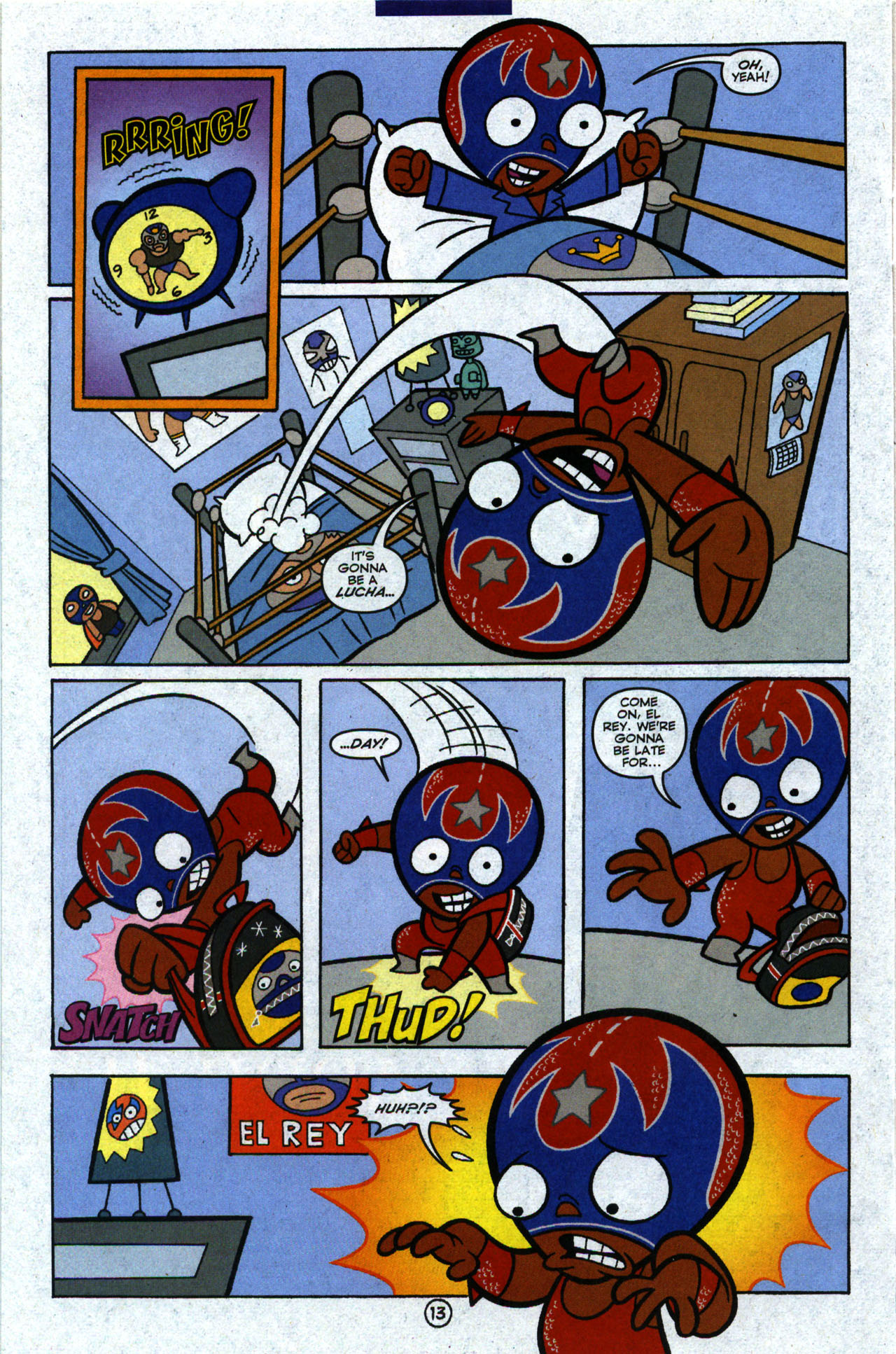 Read online Mucha Lucha comic -  Issue #1 - 14