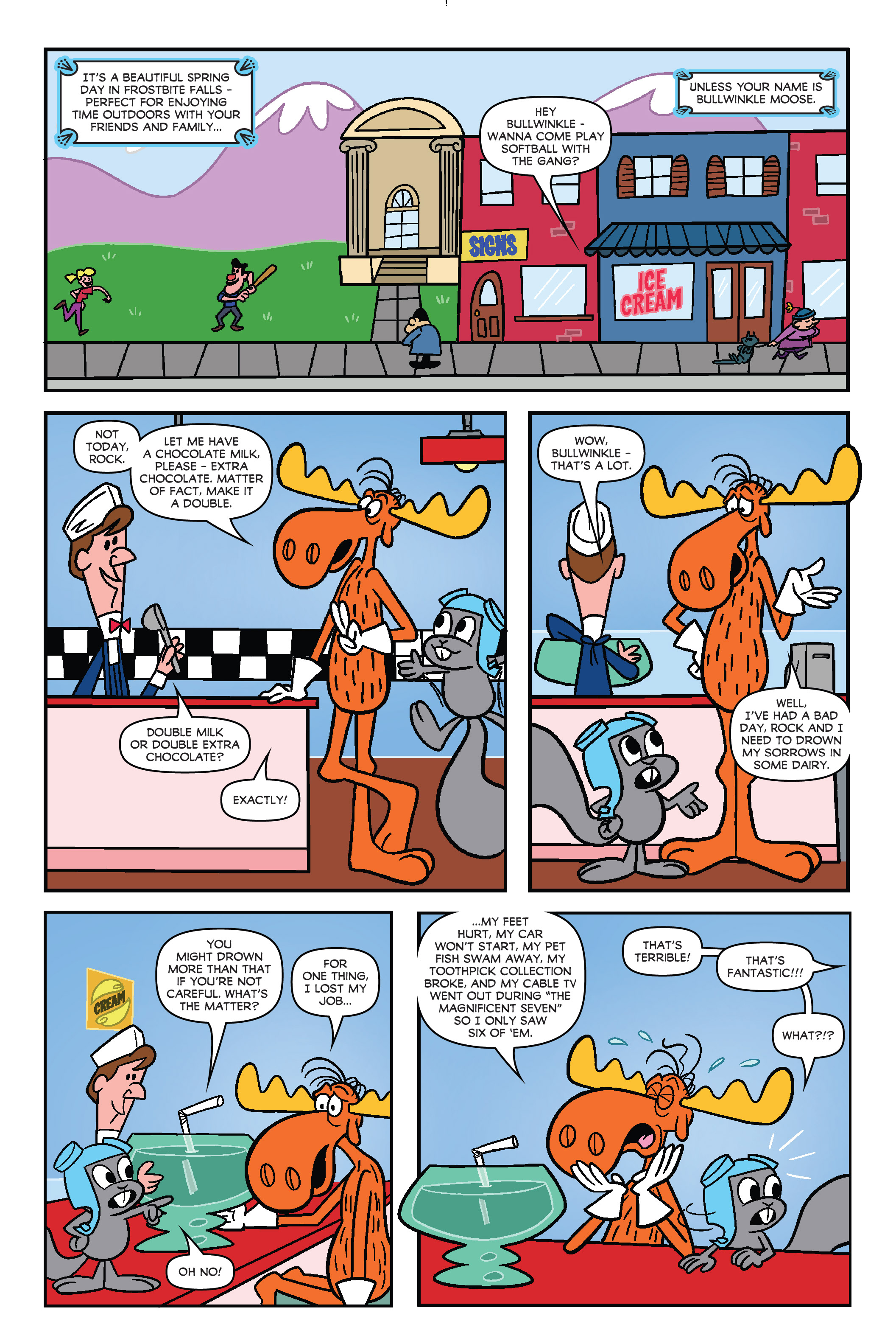 Read online The Rocky & Bullwinkle Show comic -  Issue #3 - 6