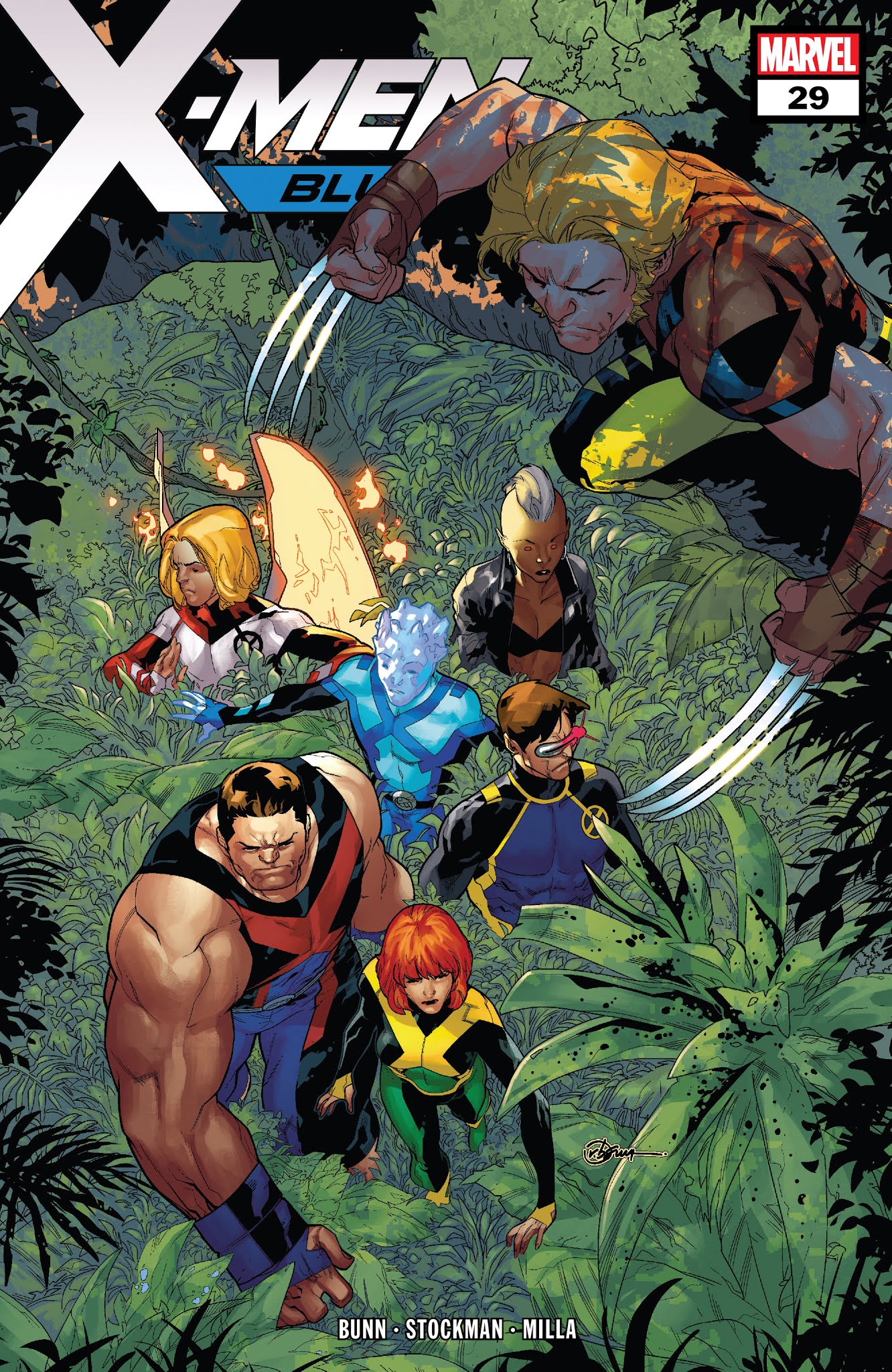 Read online X-Men: Blue comic -  Issue #29 - 1