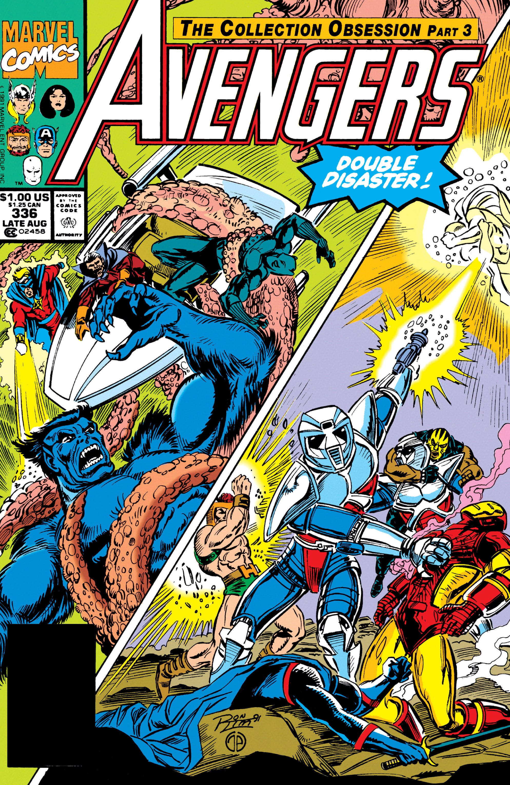 Read online The Avengers (1963) comic -  Issue #336 - 1