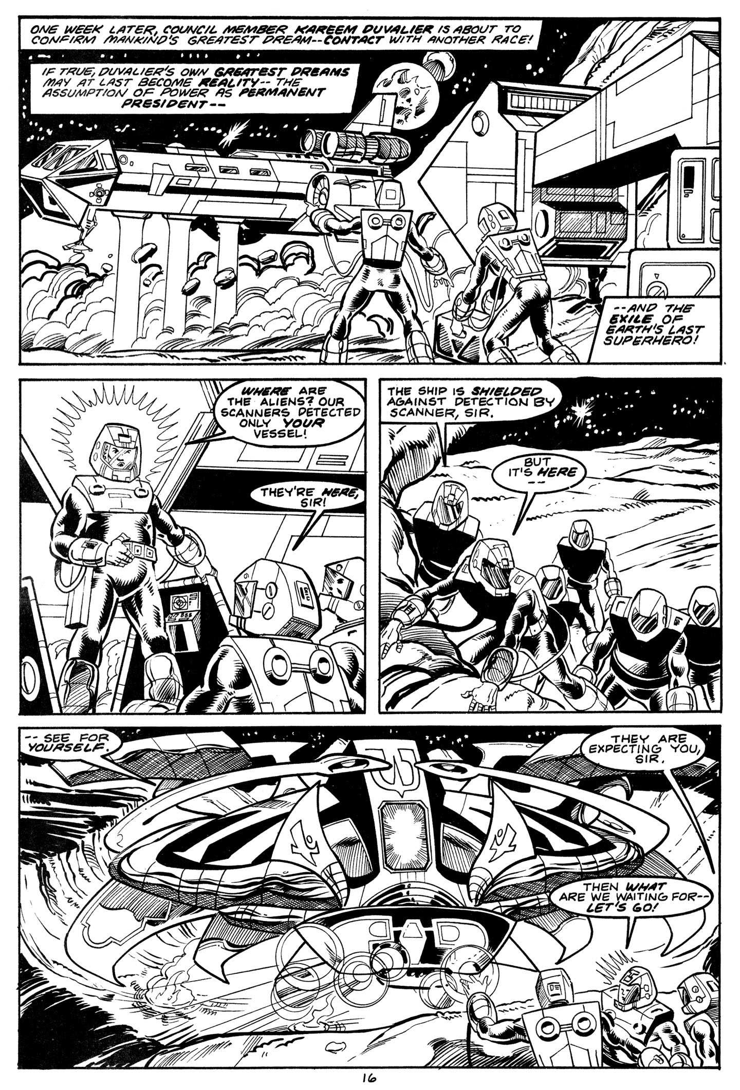Read online Magna-Man: The Last Superhero comic -  Issue #1 - 16