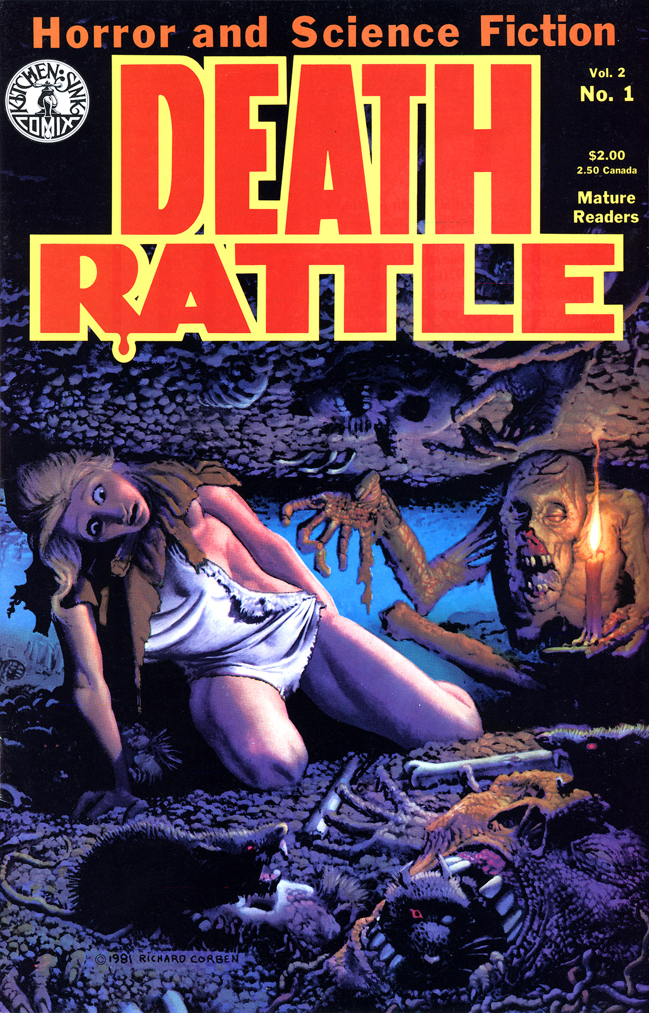 Read online Death Rattle comic -  Issue #1 - 1