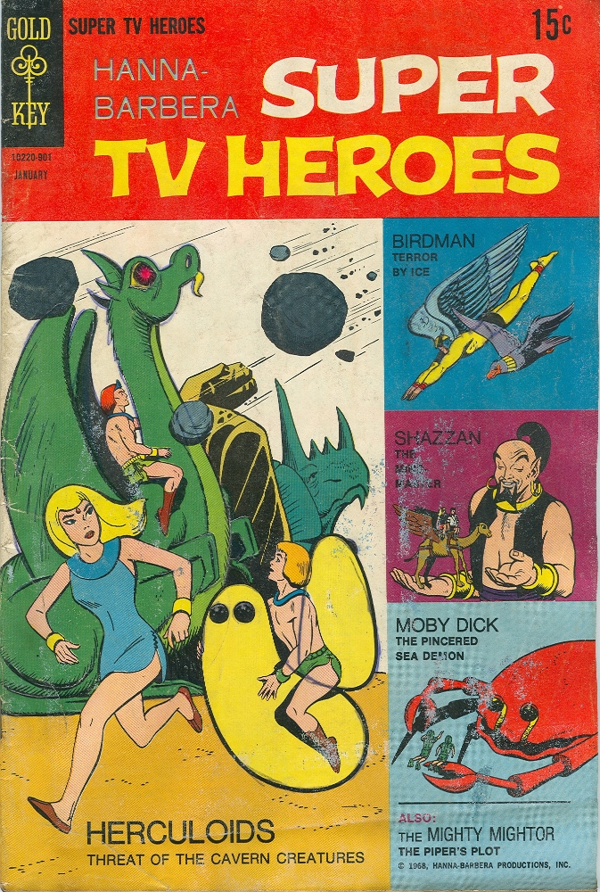 Read online Hanna-Barbera Super TV Heroes comic -  Issue #4 - 1