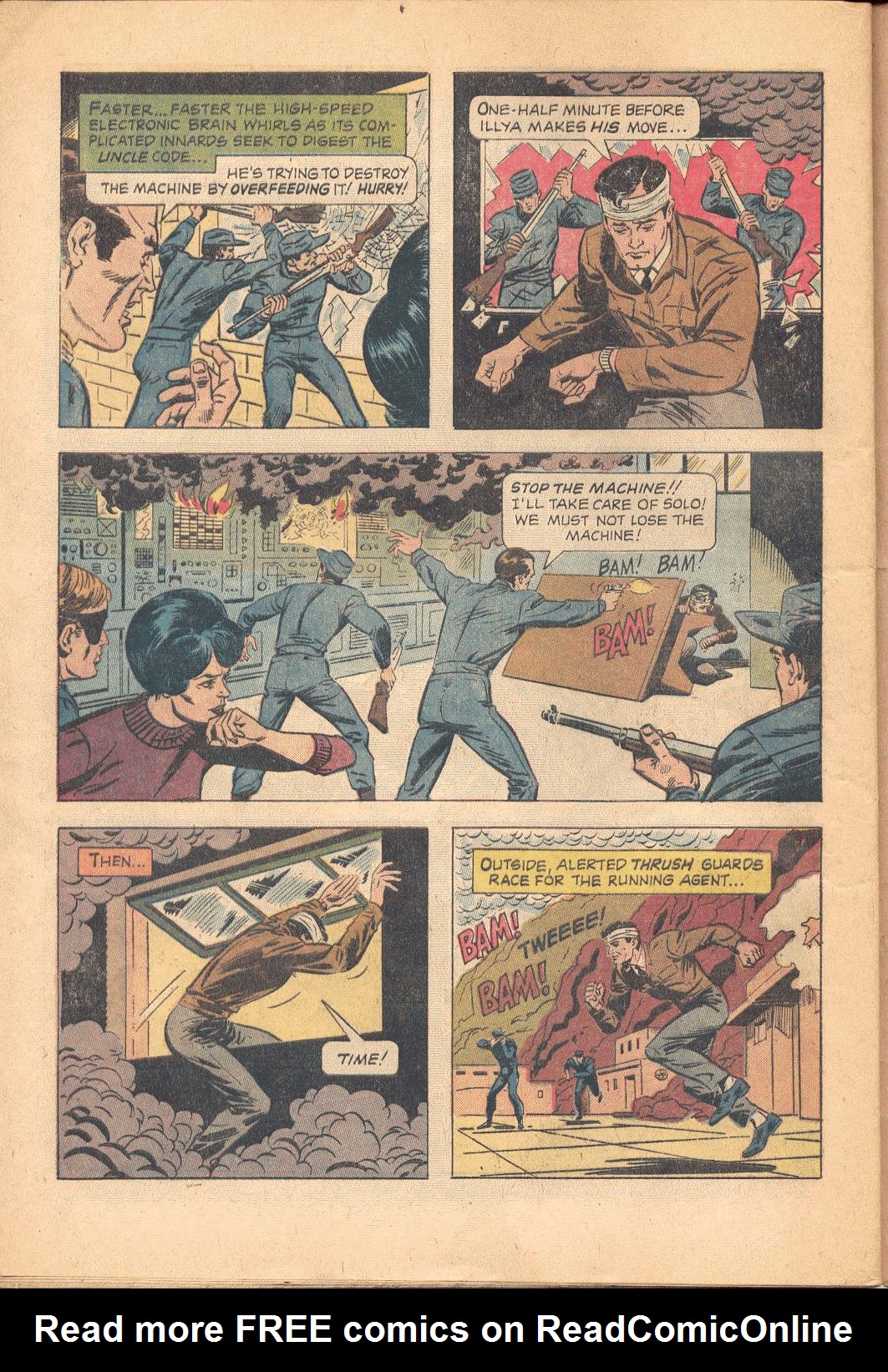 Read online The Man From U.N.C.L.E. comic -  Issue #4 - 32