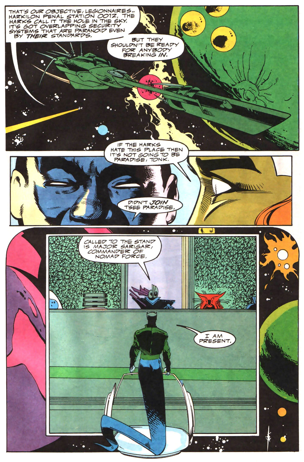 Read online Alien Legion (1987) comic -  Issue #11 - 9