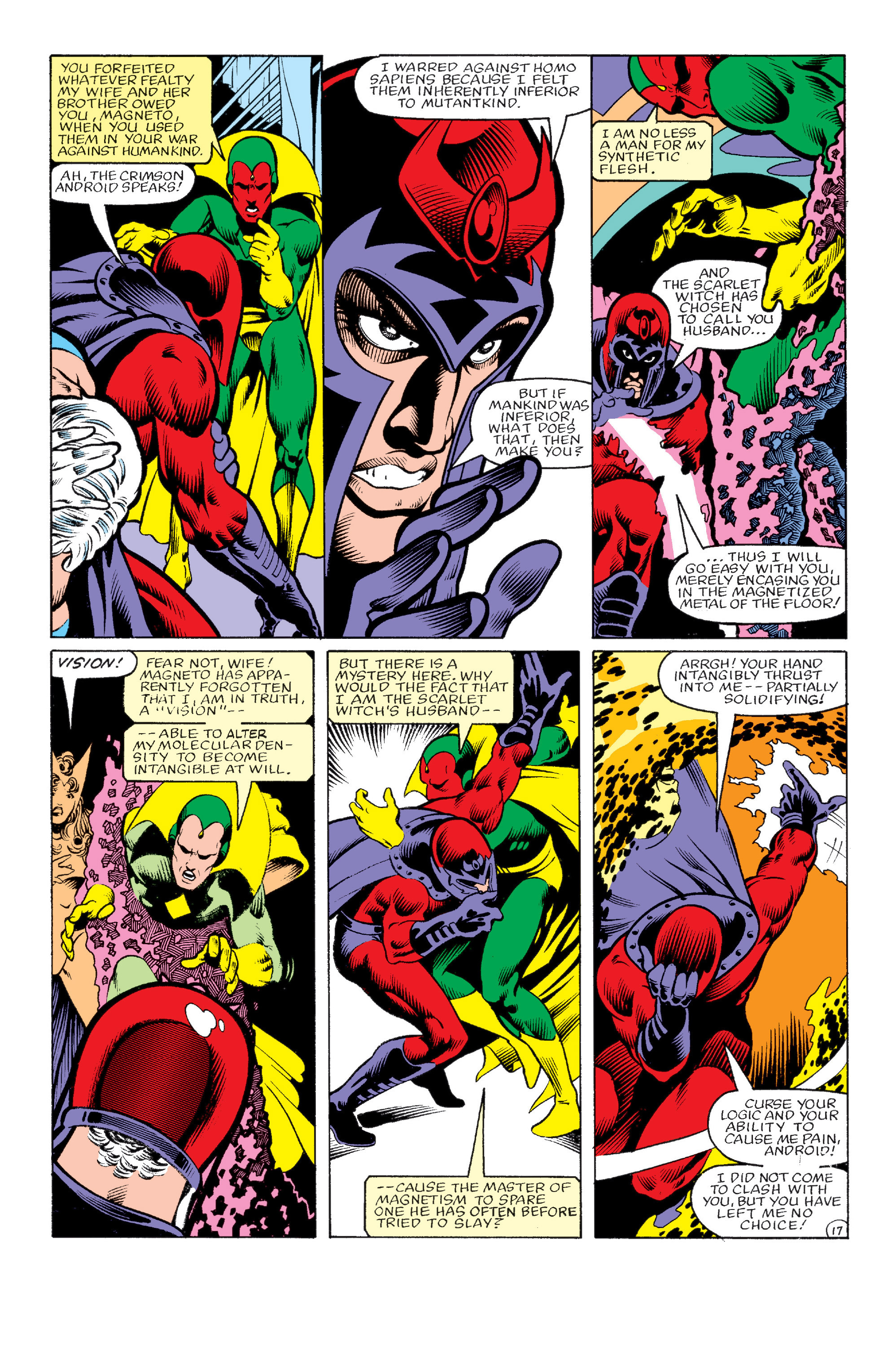 Read online The Vision and the Scarlet Witch (1982) comic -  Issue #4 - 18