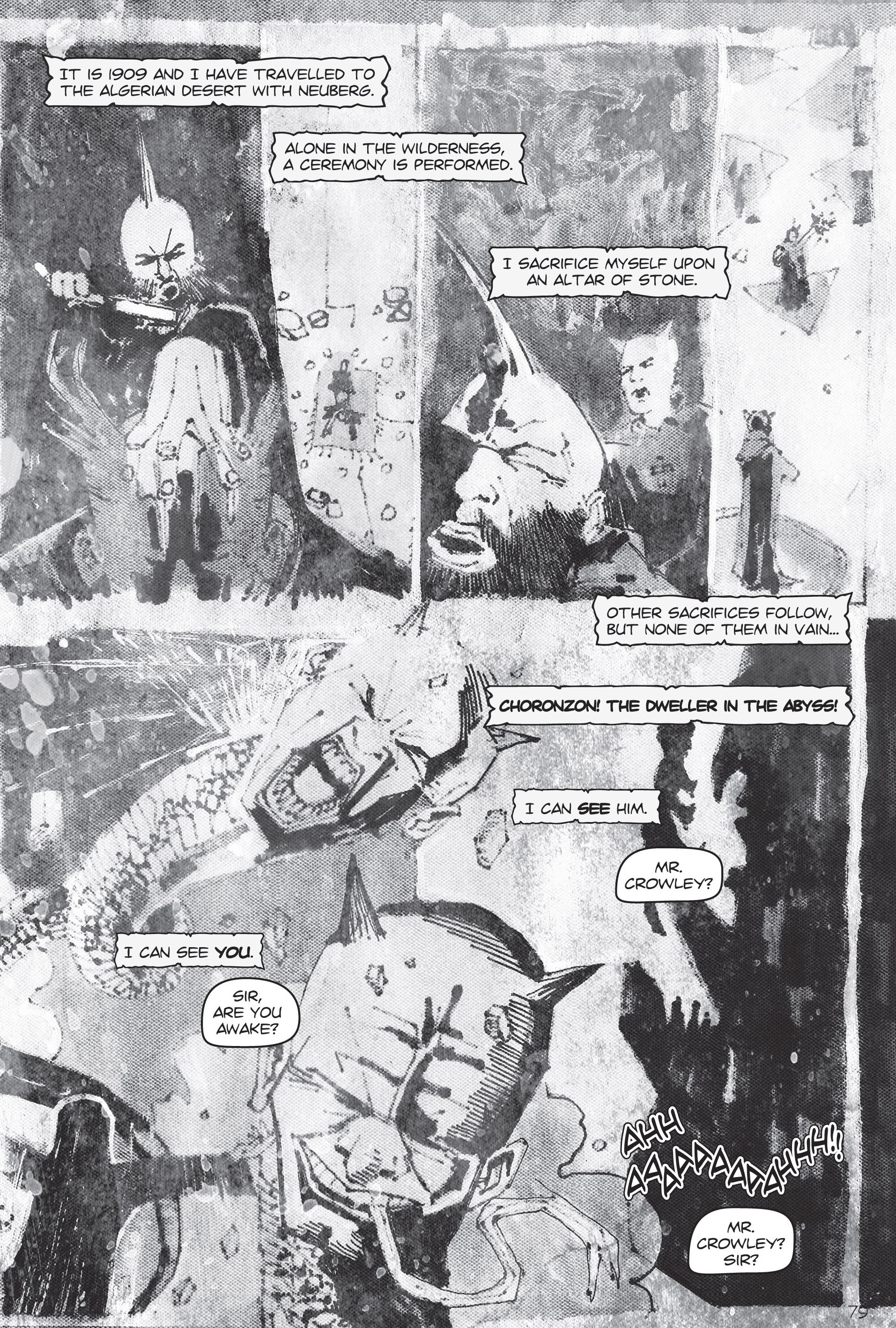 Read online Aleister Crowley: Wandering the Waste comic -  Issue # TPB - 88