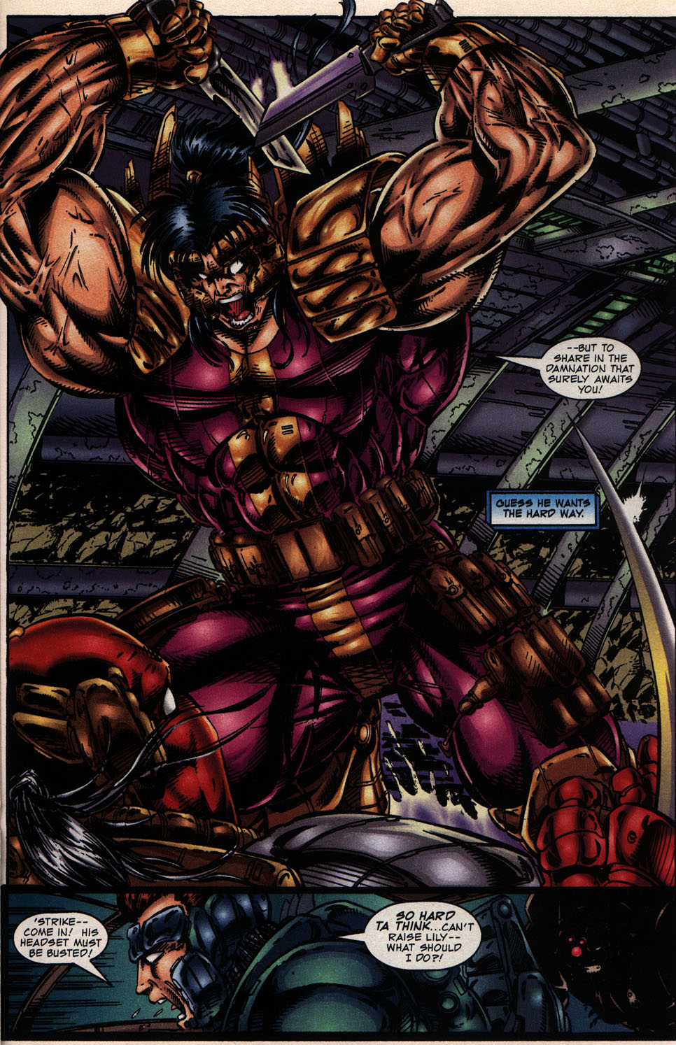 Read online Bloodstrike (1993) comic -  Issue #15 - 25