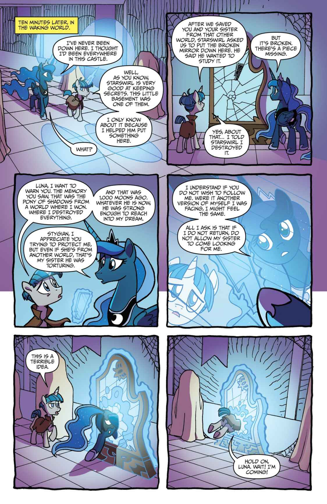 Read online My Little Pony: Nightmare Knights comic -  Issue #1 - 8