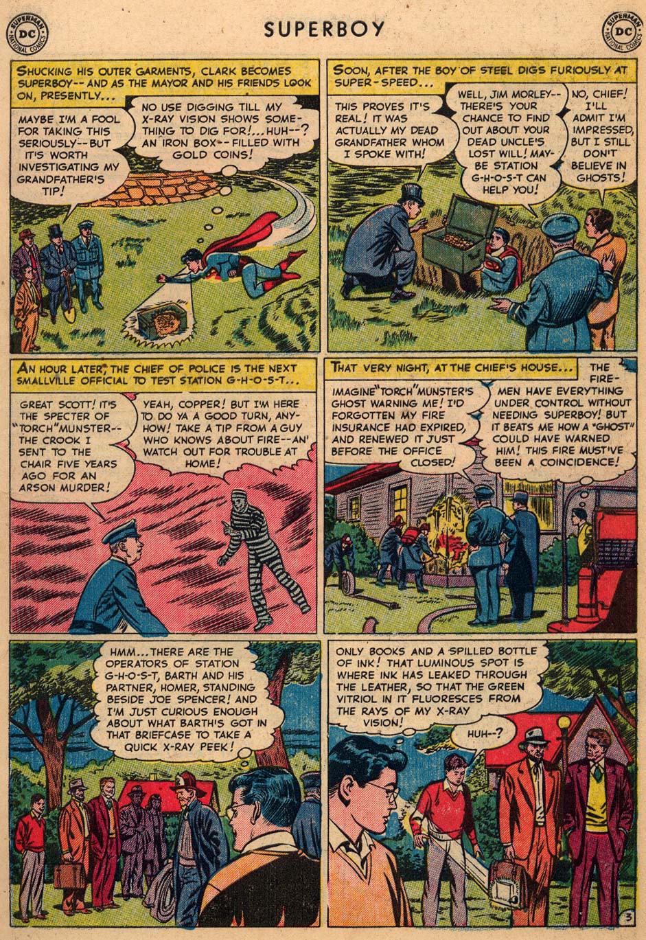 Read online Superboy (1949) comic -  Issue #20 - 4