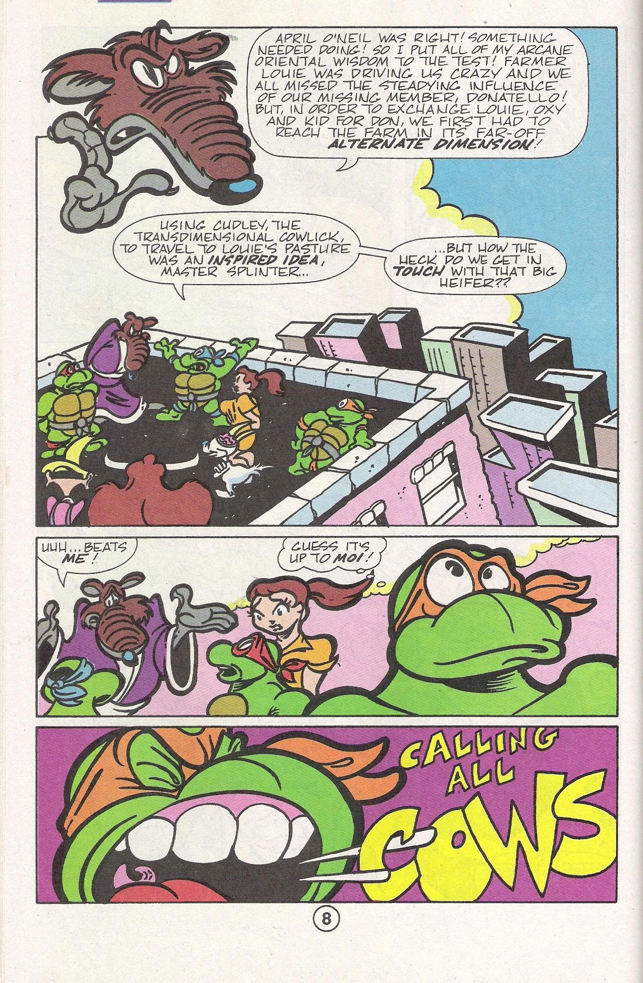 Read online Teenage Mutant Ninja Turtles Adventures (1989) comic -  Issue # _Special 4 - 42