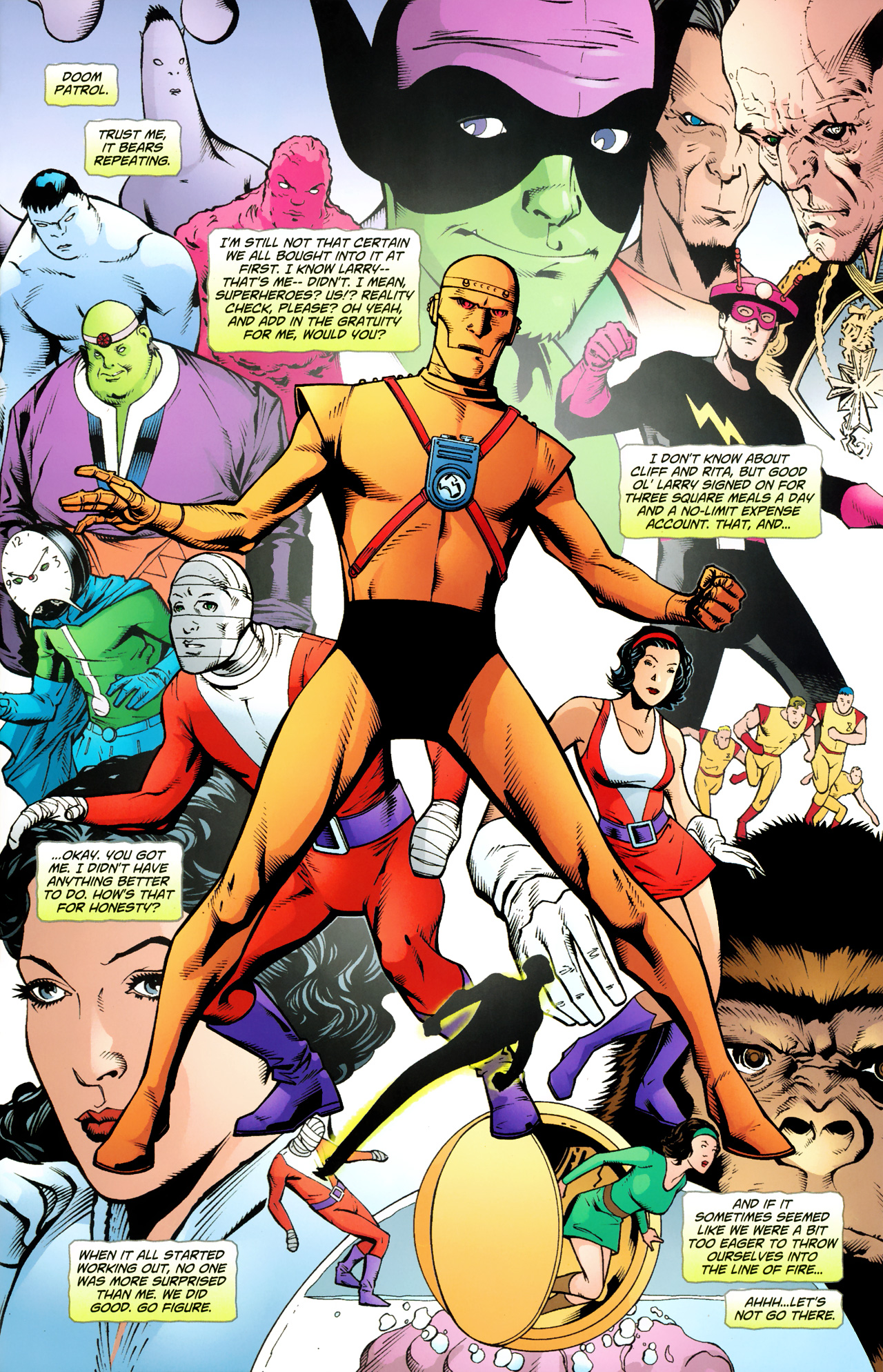 Read online Doom Patrol (2009) comic -  Issue #6 - 8